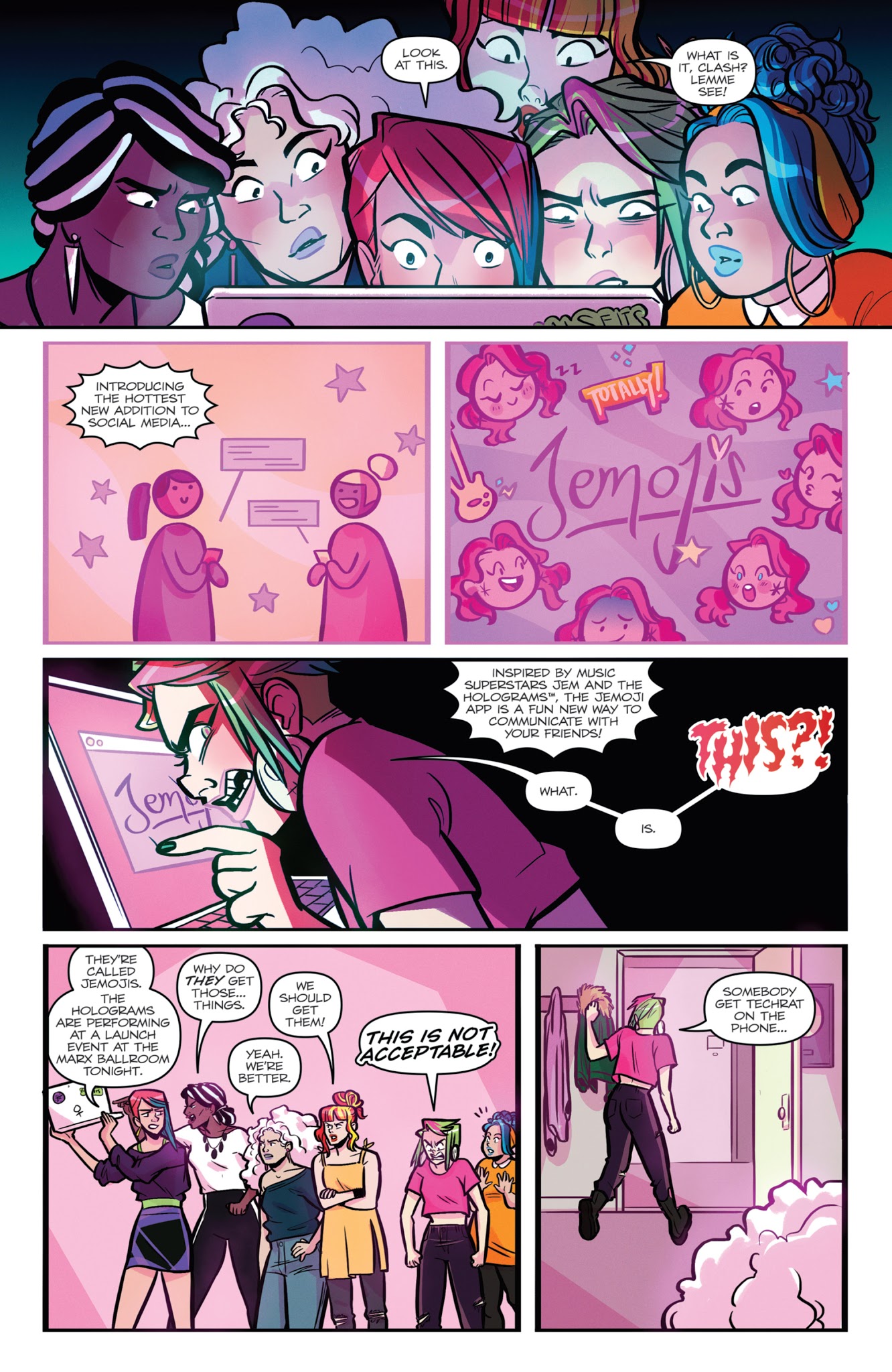 Read online Jem and the Holograms: Dimensions comic -  Issue #4 - 18