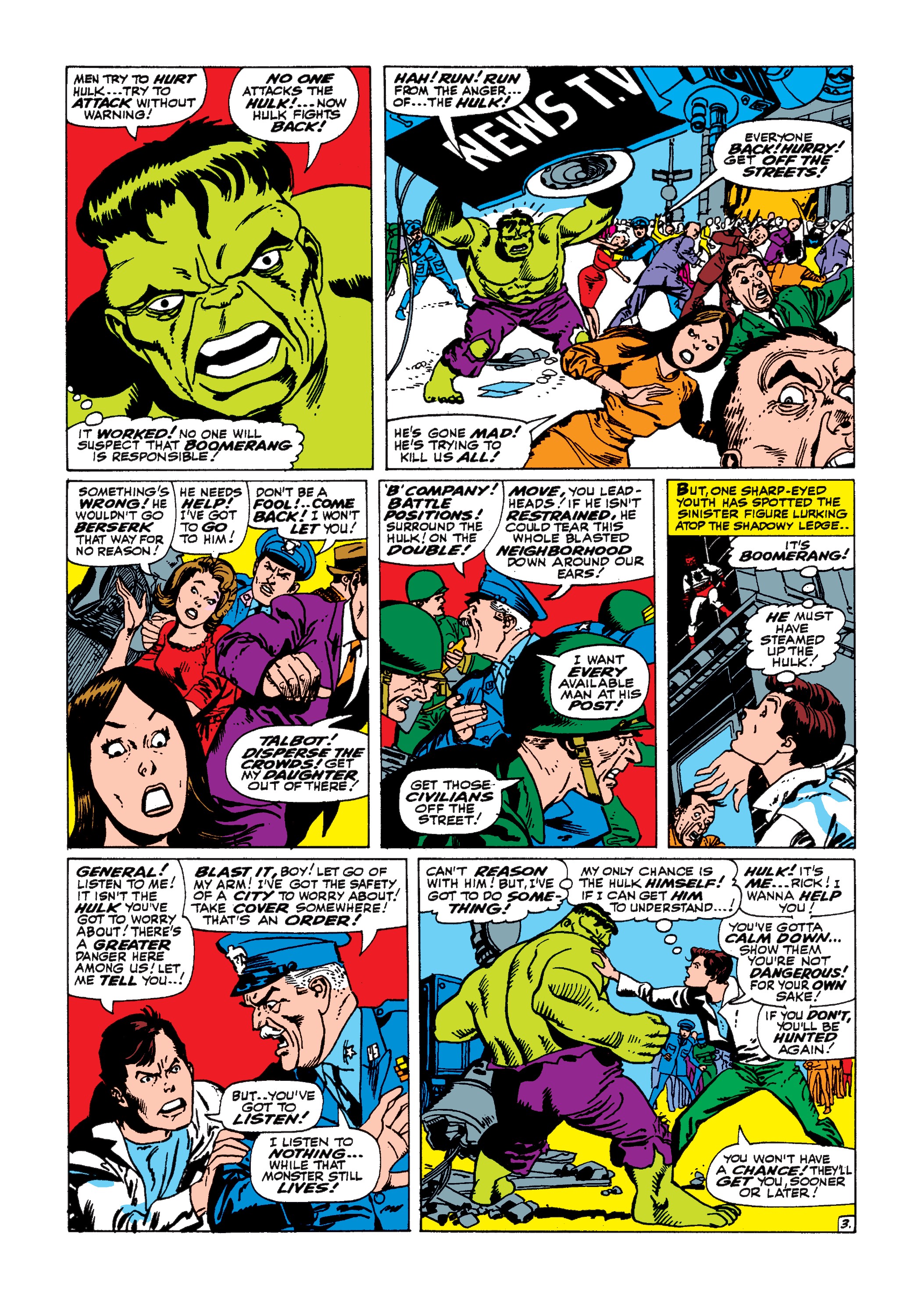 Read online Marvel Masterworks: The Incredible Hulk comic -  Issue # TPB 3 (Part 1) - 98