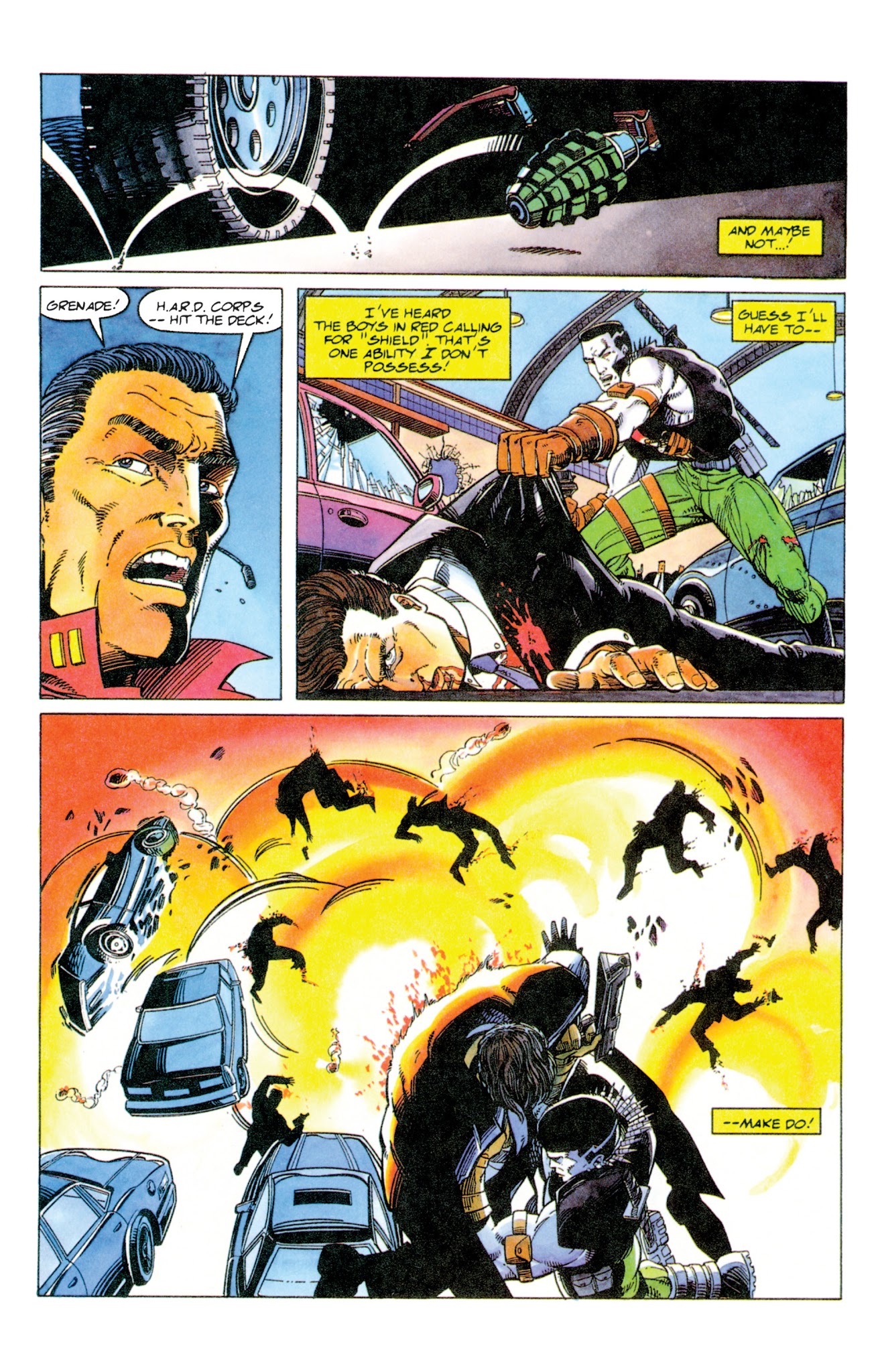 Read online Valiant Masters H.A.R.D. Corps comic -  Issue # TPB - 162