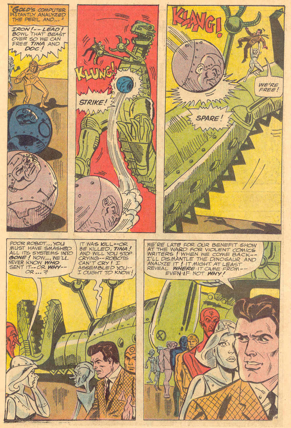 Read online Metal Men (1963) comic -  Issue #18 - 19