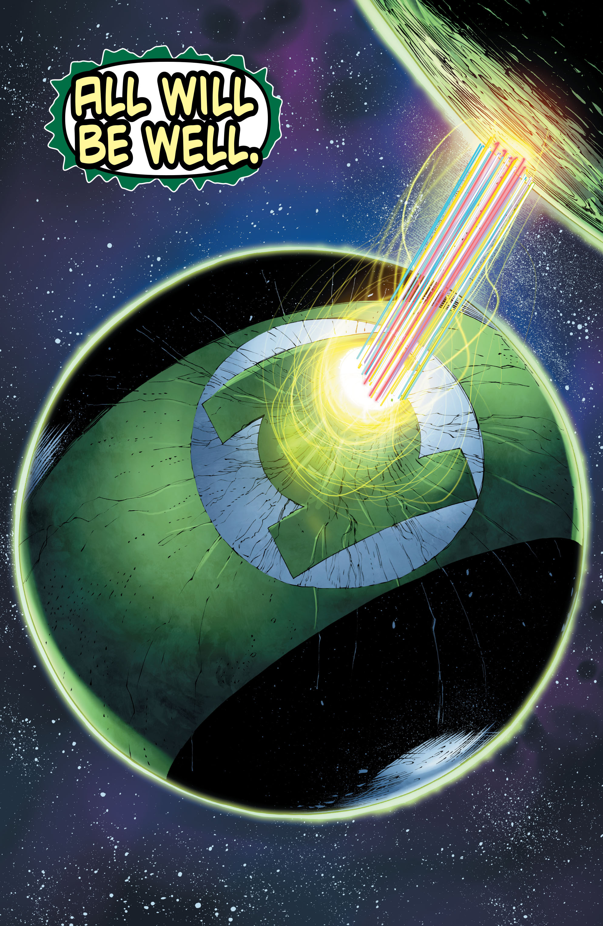 Read online Green Lantern: The Wrath of the First Lantern comic -  Issue # TPB - 276