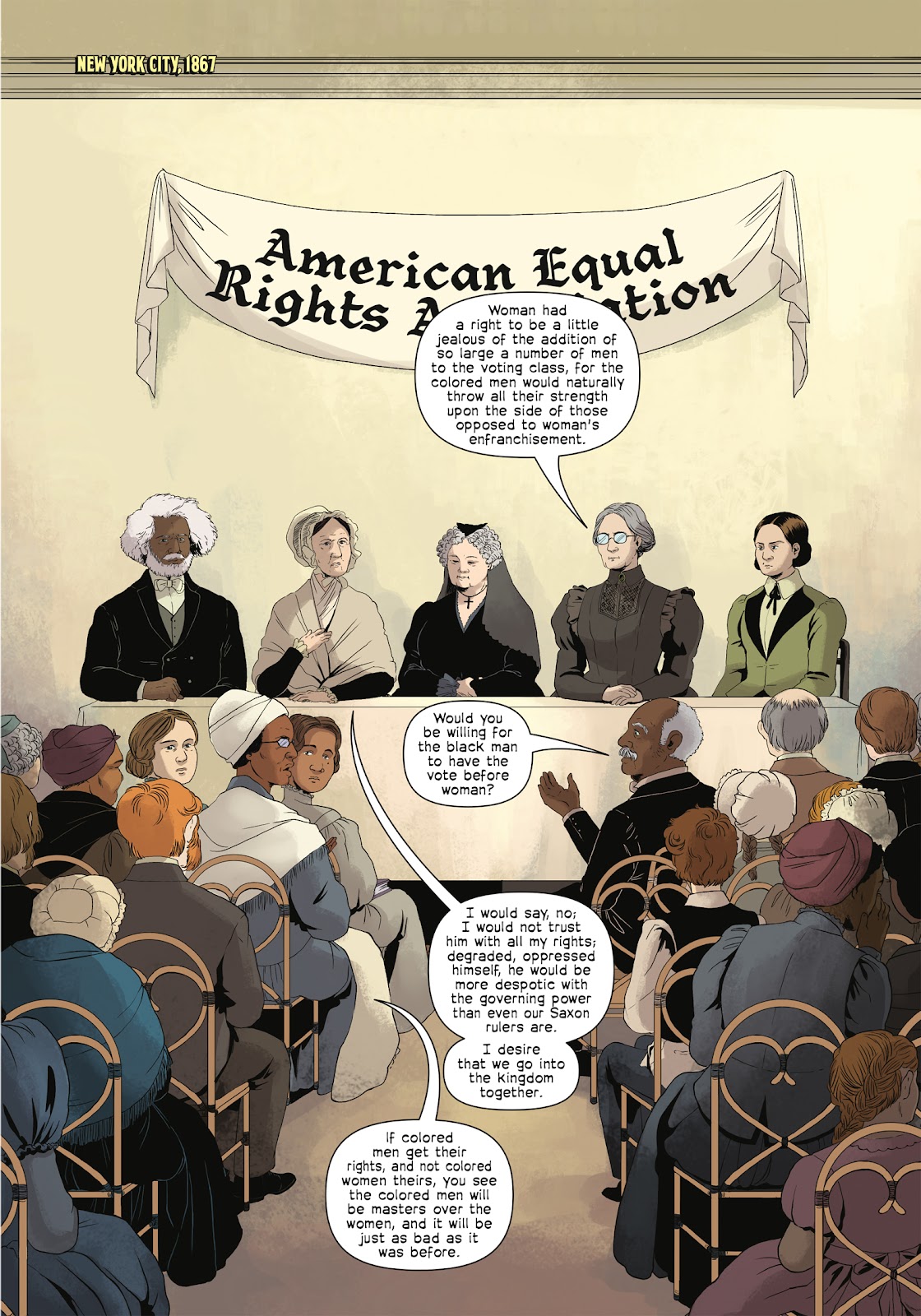 Amazons, Abolitionists, and Activists: A Graphic History of Women's Fight for Their Rights issue TPB (Part 1) - Page 71