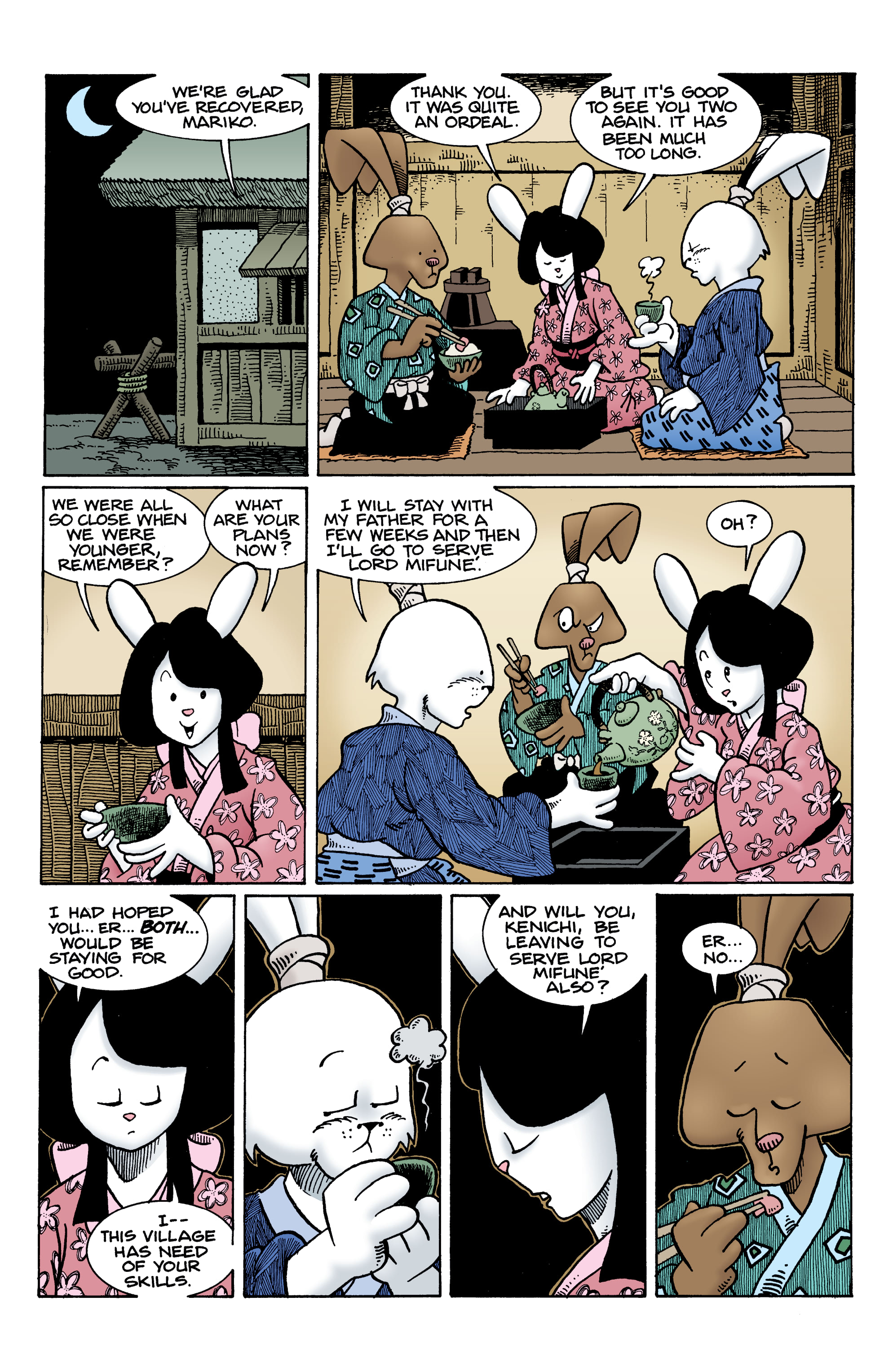 Read online Usagi Yojimbo Color Classics comic -  Issue #4 - 11