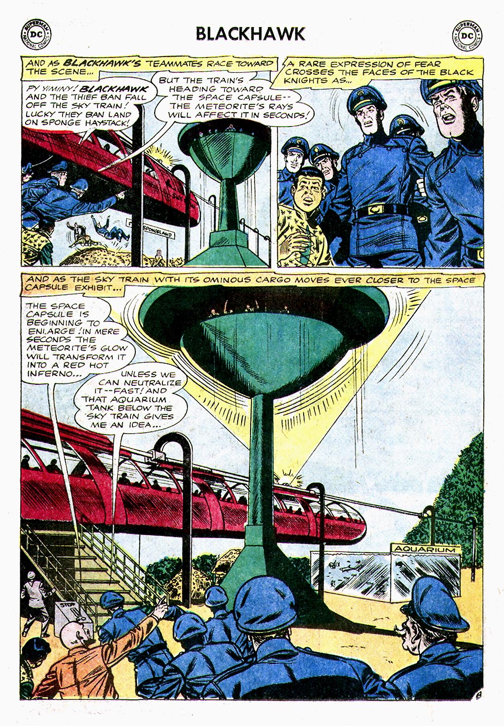 Read online Blackhawk (1957) comic -  Issue #182 - 10