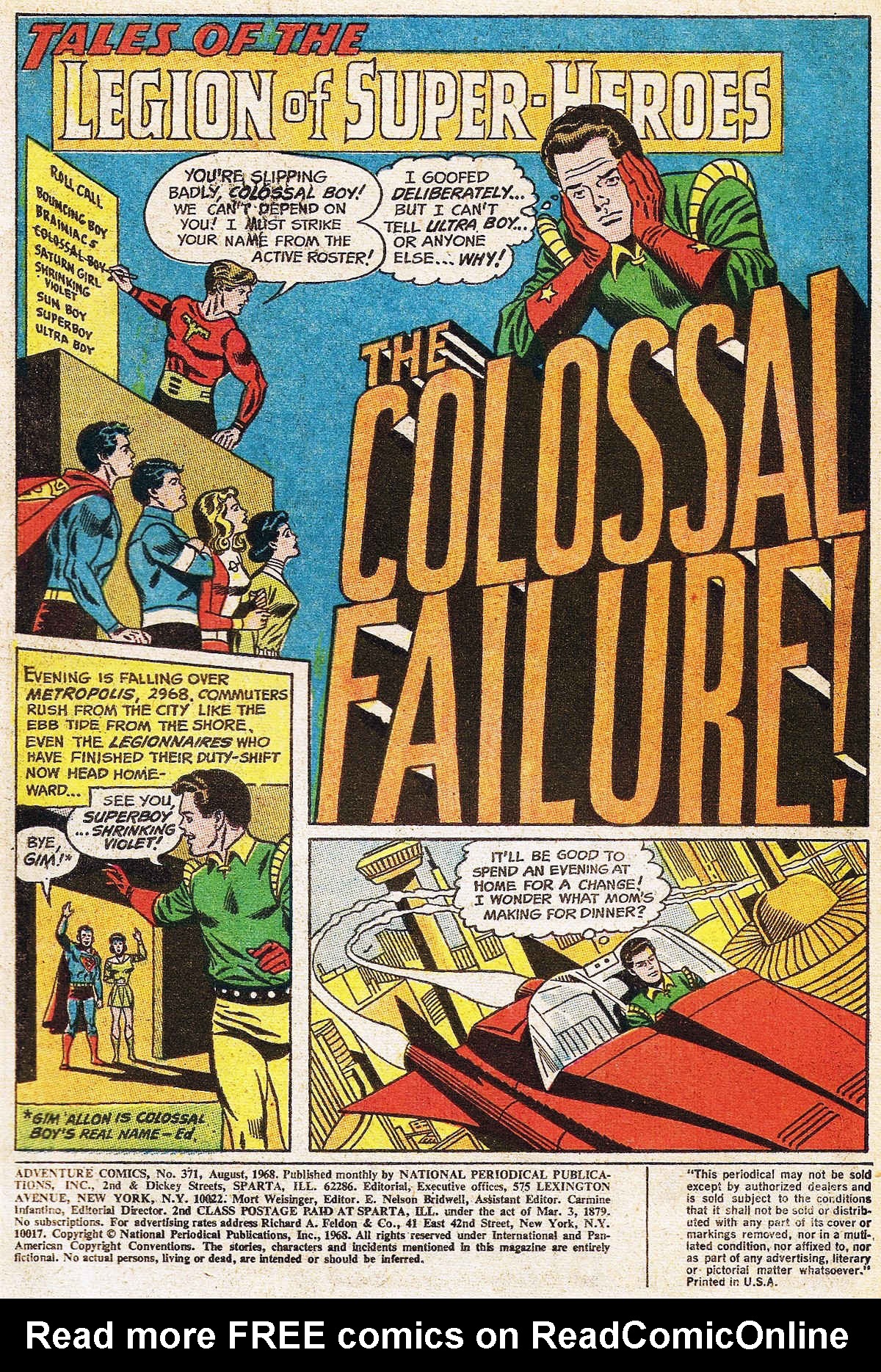 Read online Adventure Comics (1938) comic -  Issue #371 - 3