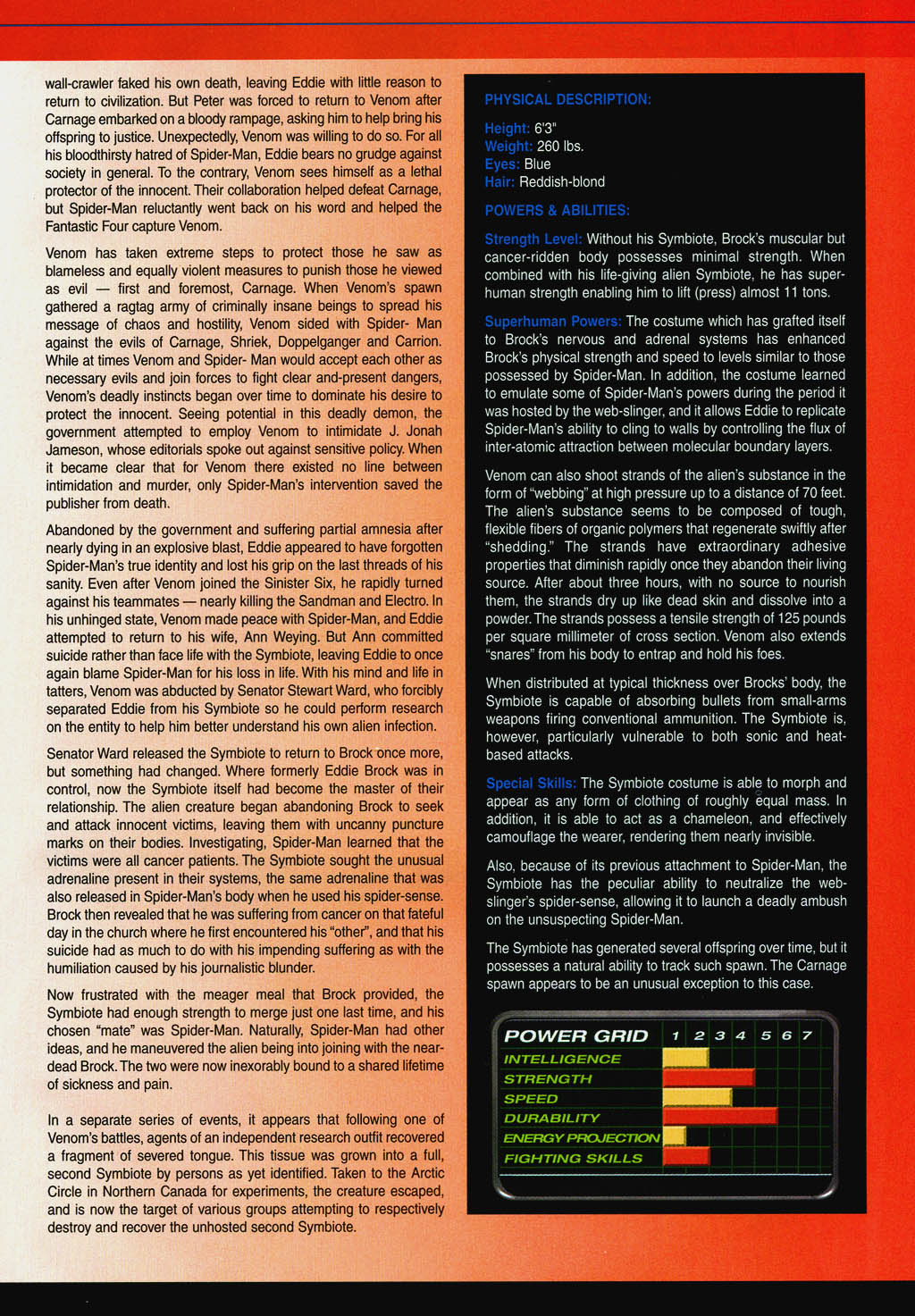 Read online Official Handbook of the Marvel Universe: Spider-Man 2004 comic -  Issue # Full - 45