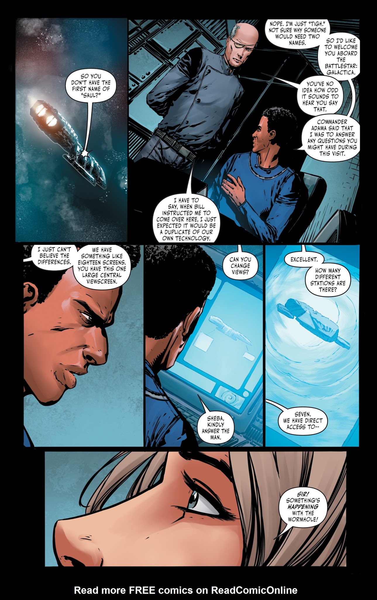 Read online Battlestar Galactica BSG vs. BSG comic -  Issue #3 - 7