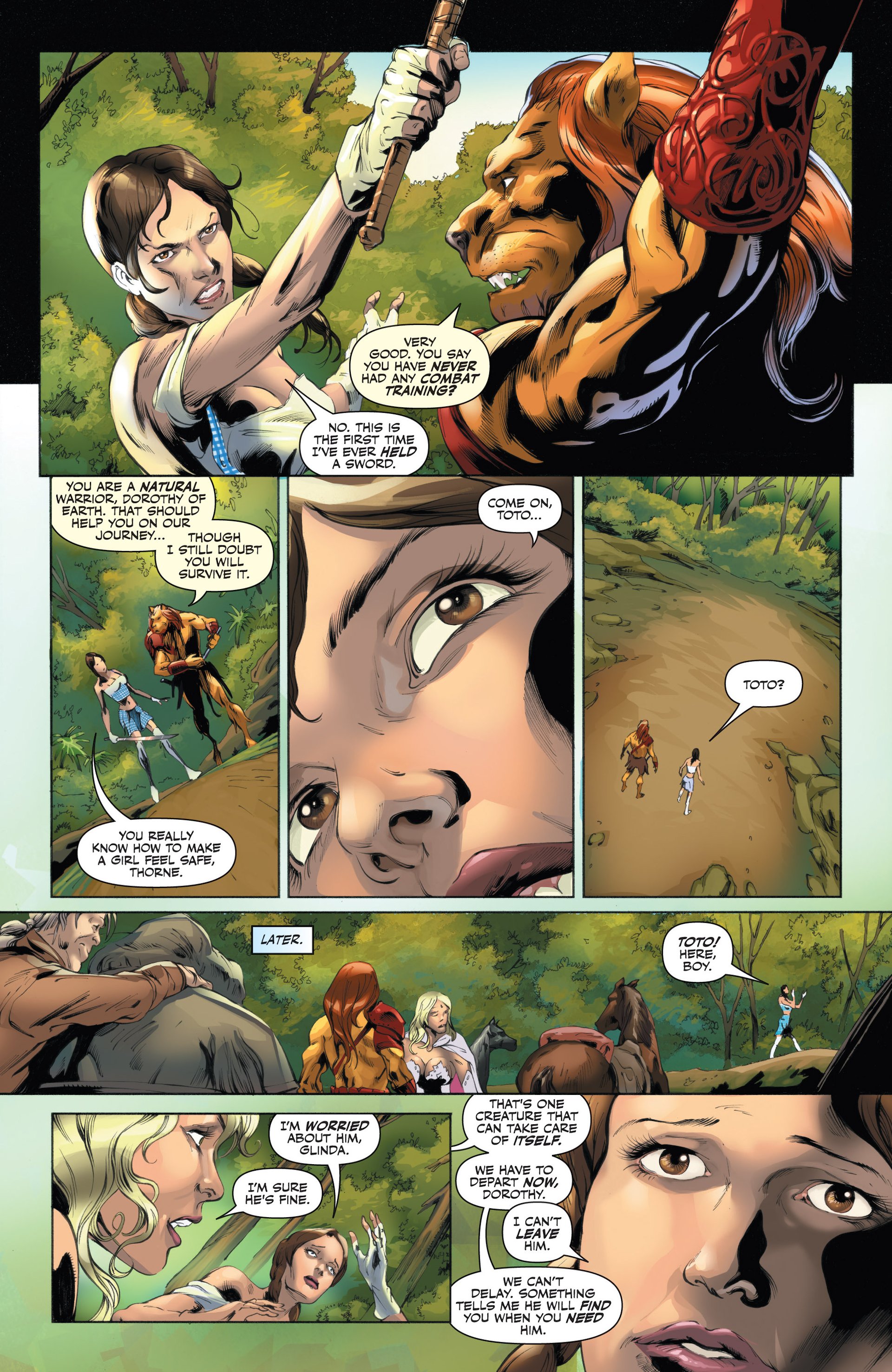 Read online Grimm Fairy Tales presents Oz comic -  Issue #5 - 4