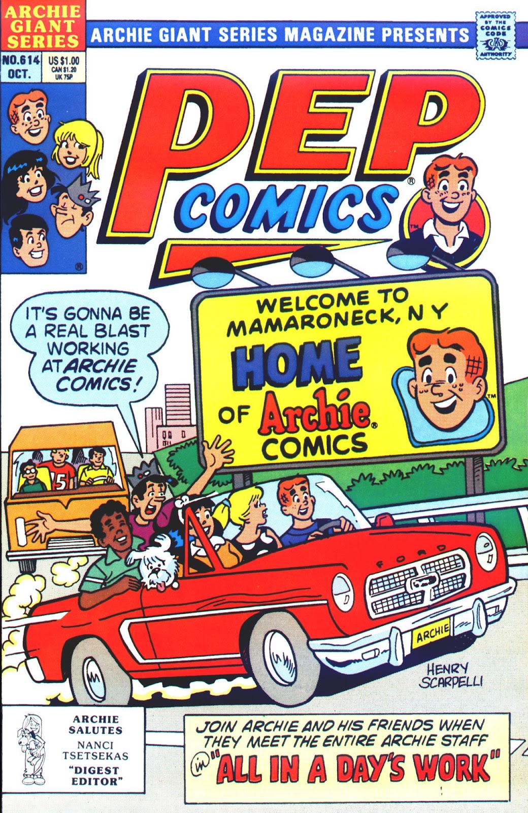 Archie Giant Series Magazine issue 614 - Page 1