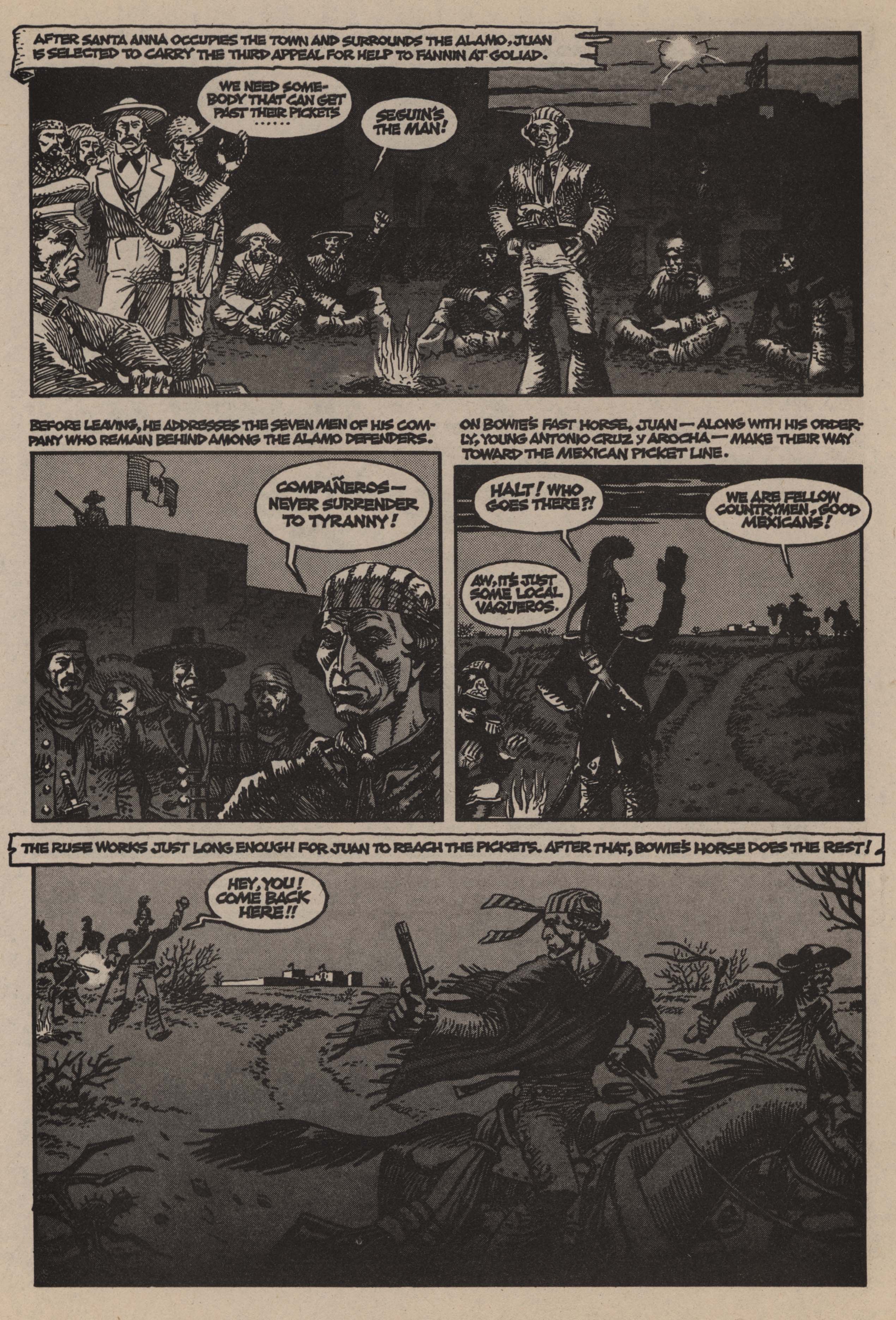Read online Recuerden el Alamo comic -  Issue # Full - 36