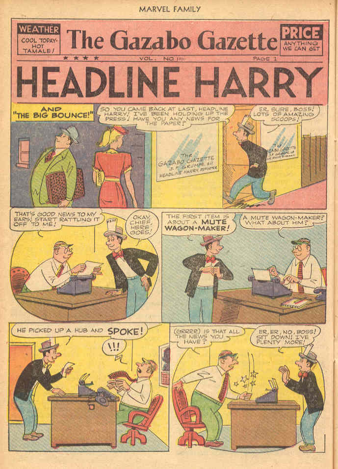 Read online The Marvel Family comic -  Issue #69 - 14