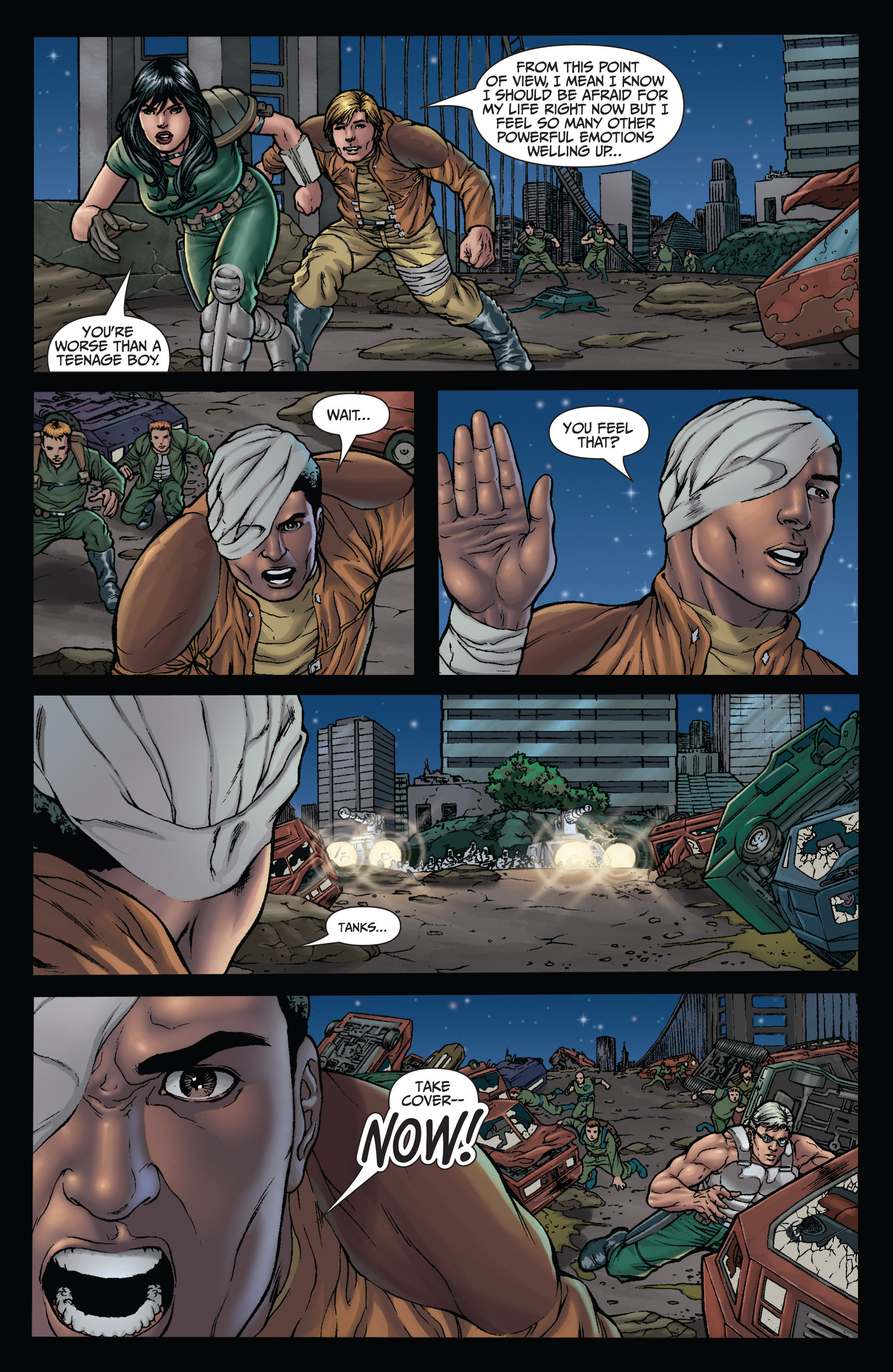 Read online Classic Battlestar Galactica (2006) comic -  Issue #3 - 12