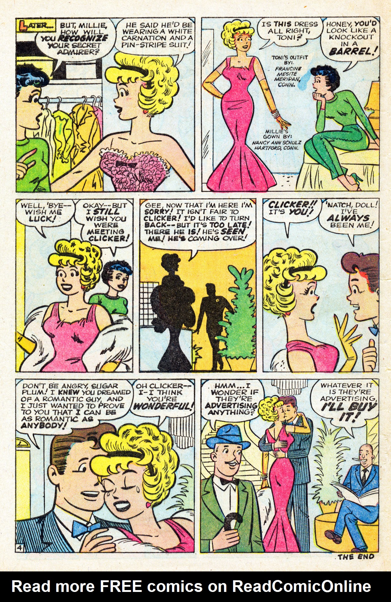 Read online A Date with Millie (1959) comic -  Issue #7 - 32