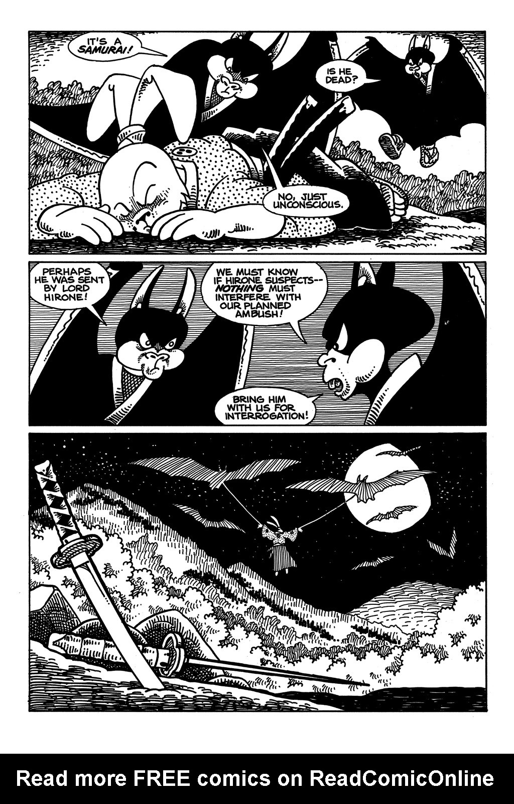 Read online Usagi Yojimbo (1987) comic -  Issue #21 - 22