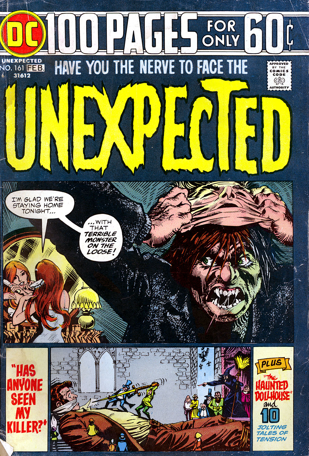 Read online Tales of the Unexpected comic -  Issue #161 - 1