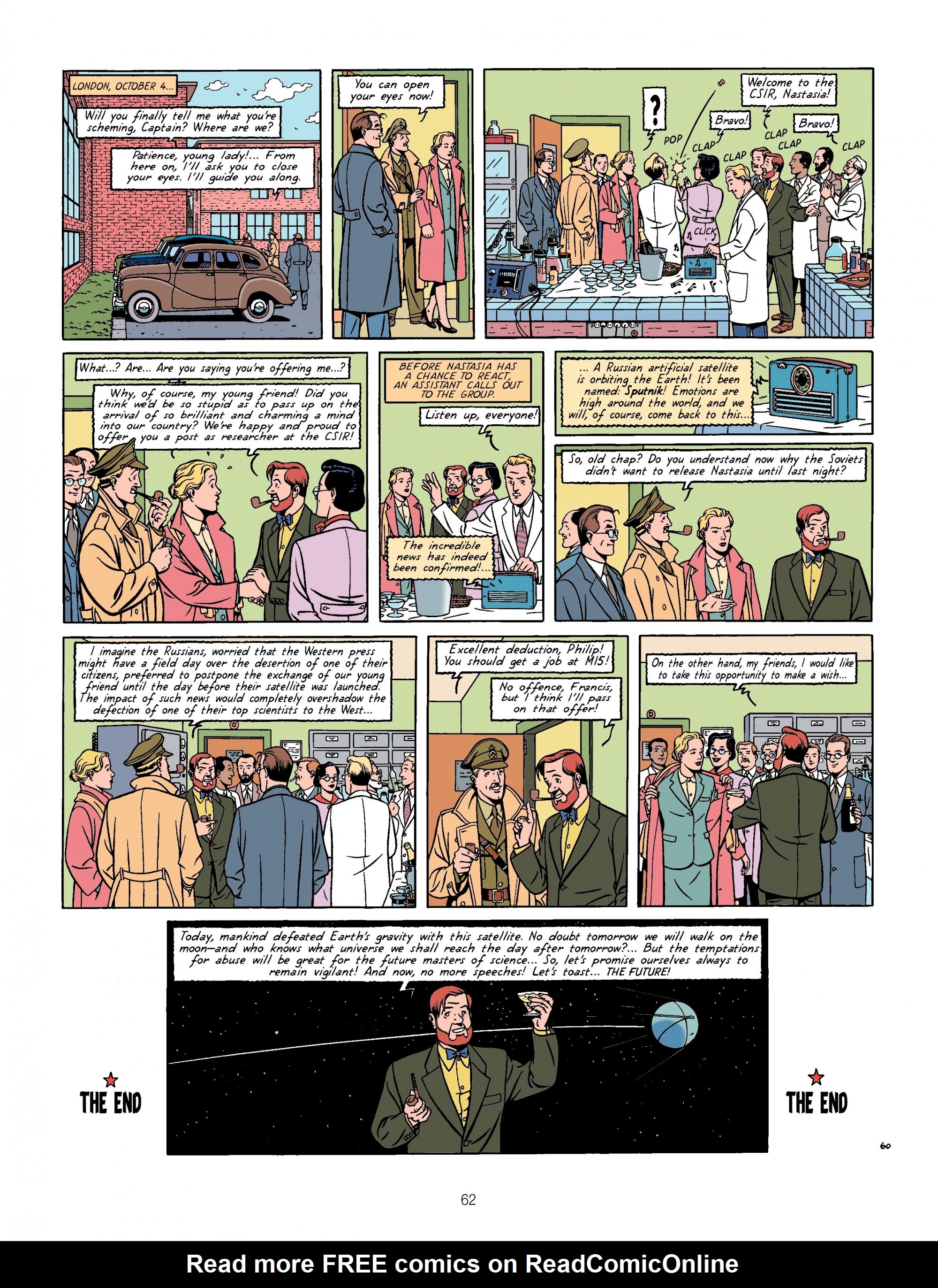 Read online Blake & Mortimer comic -  Issue #8 - 62