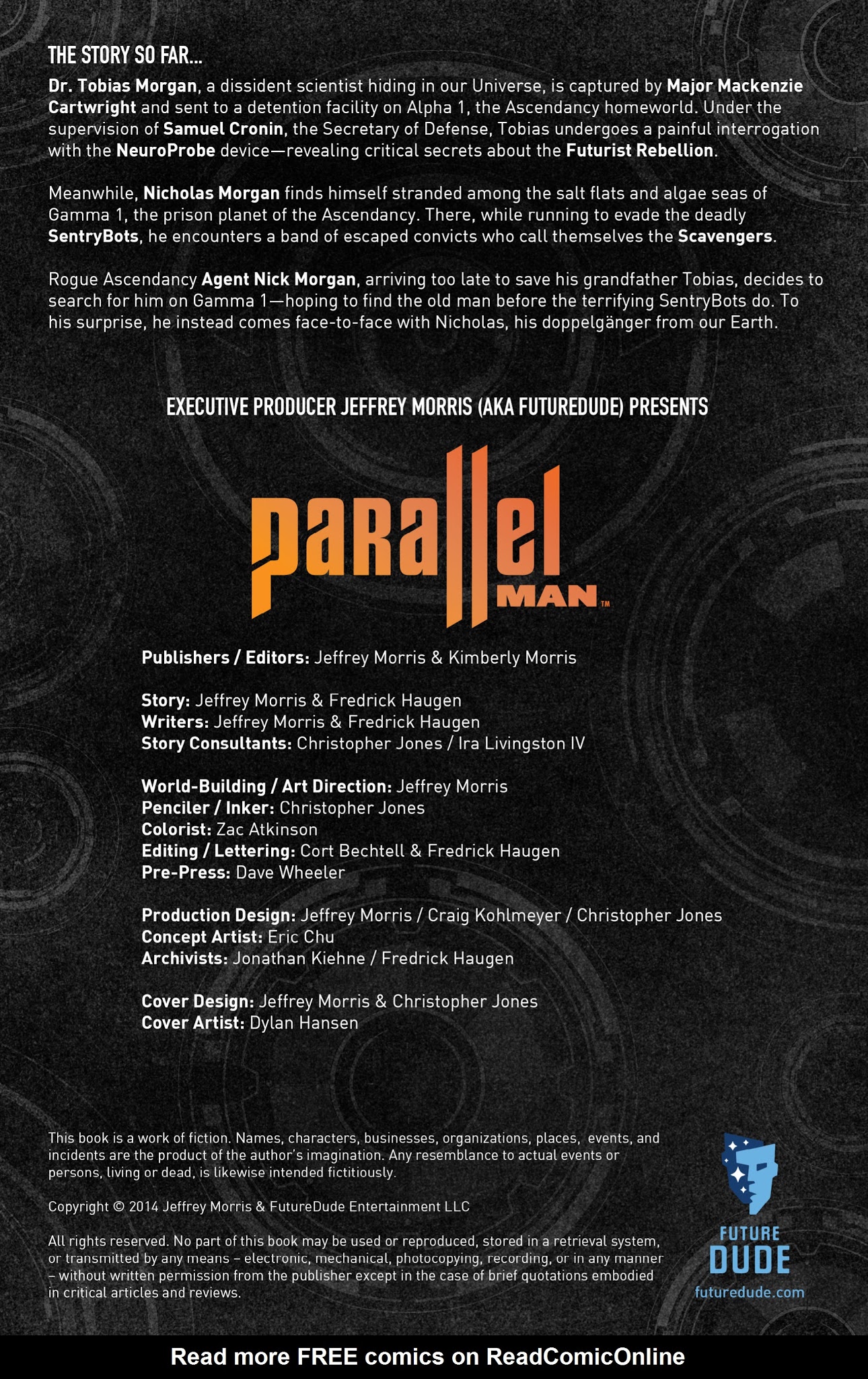 Read online Parallel Man comic -  Issue #3 - 2