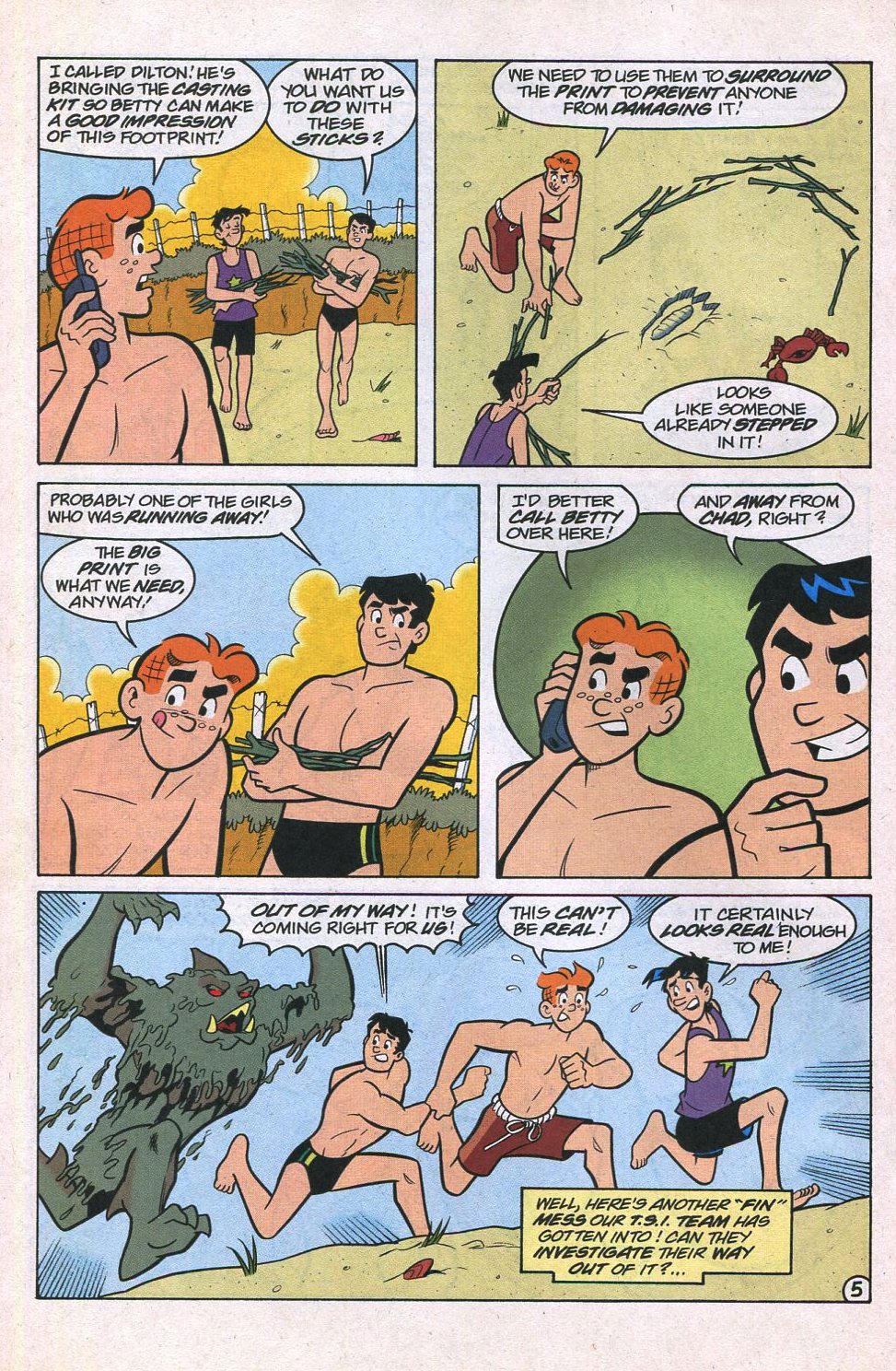 Read online Archie's Weird Mysteries comic -  Issue #30 - 8