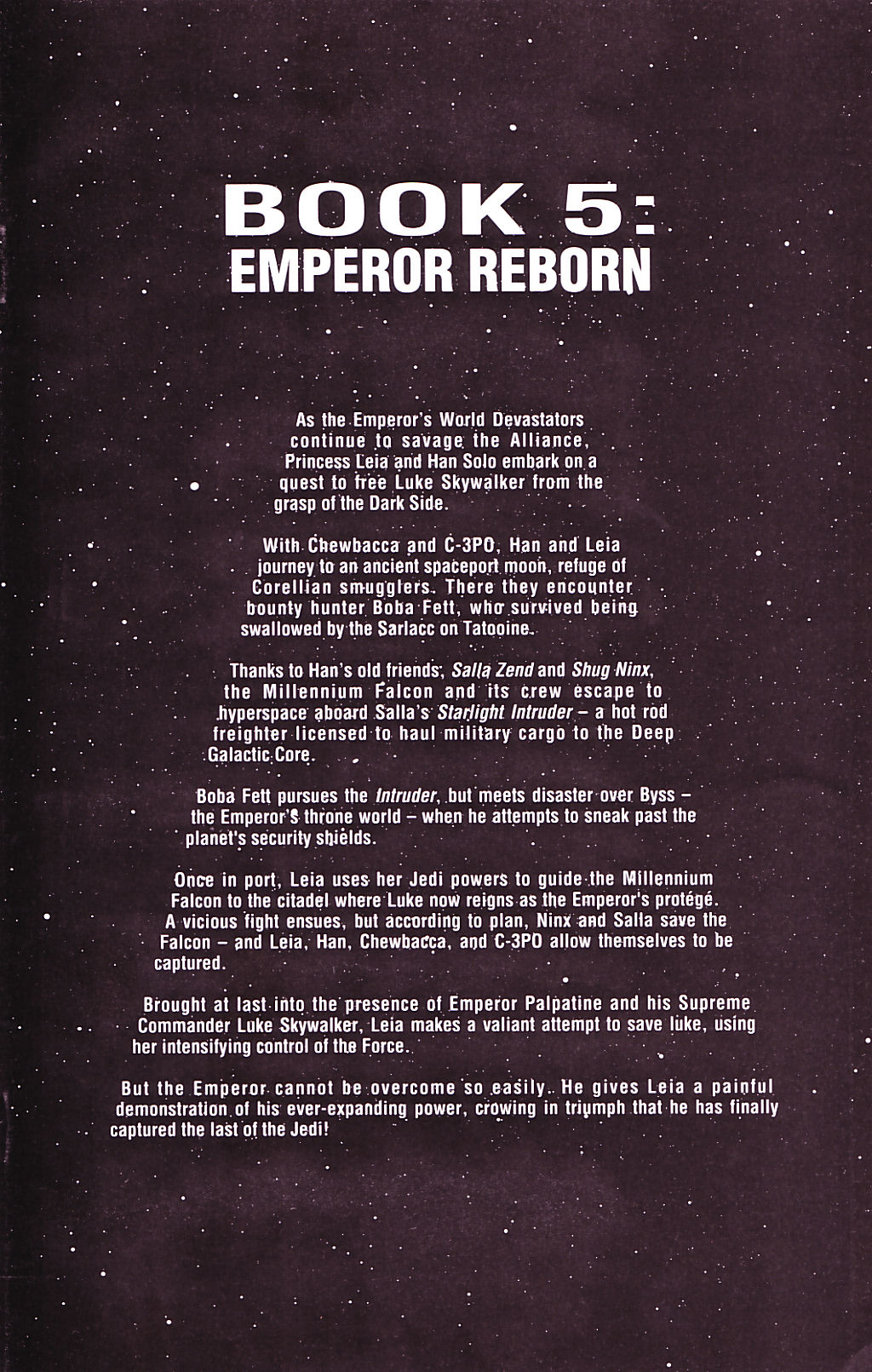 Read online Star Wars: Dark Empire comic -  Issue #5 - 3