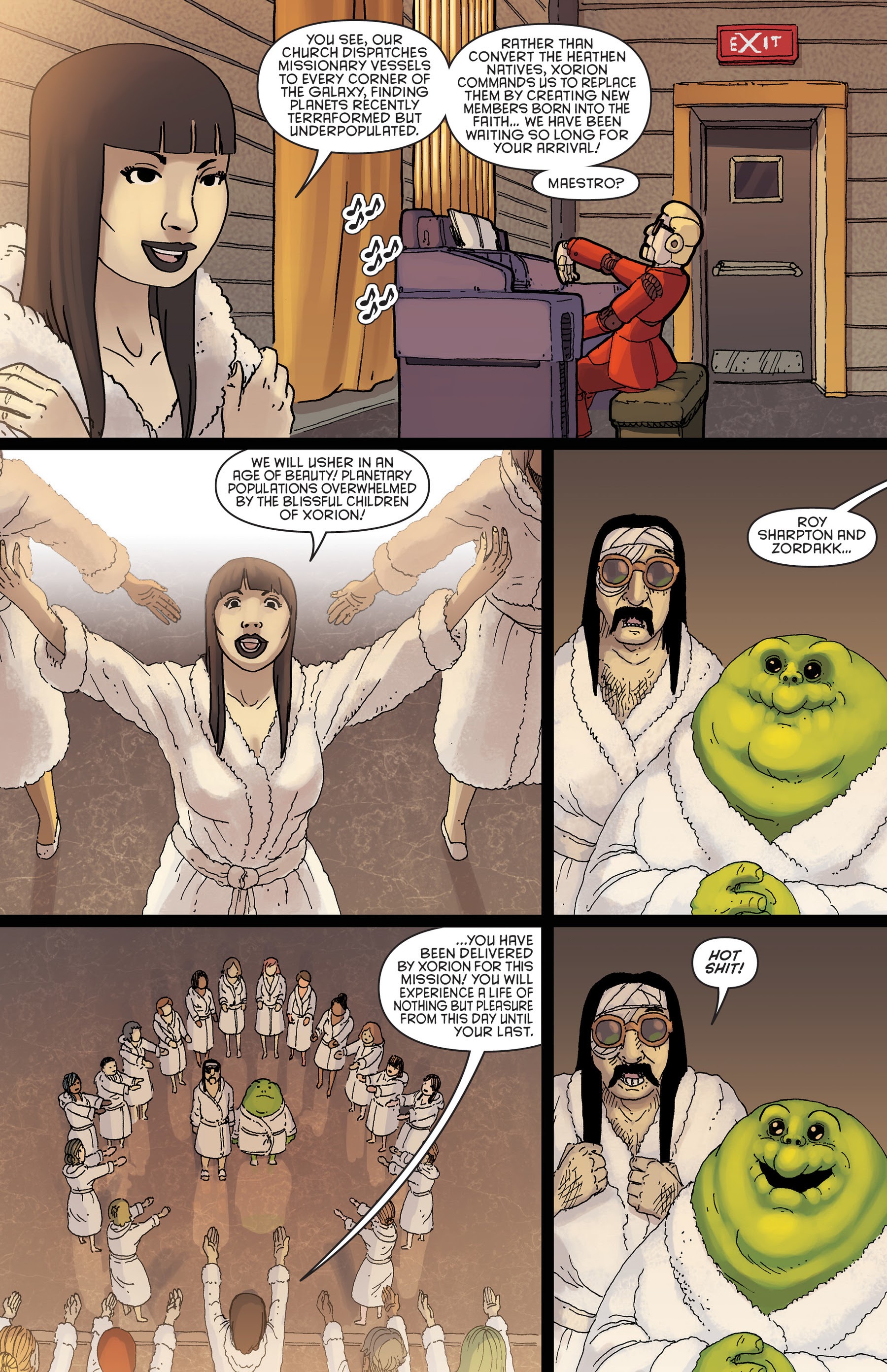 Read online Space Bastards: Special Delivery comic -  Issue # TPB - 15