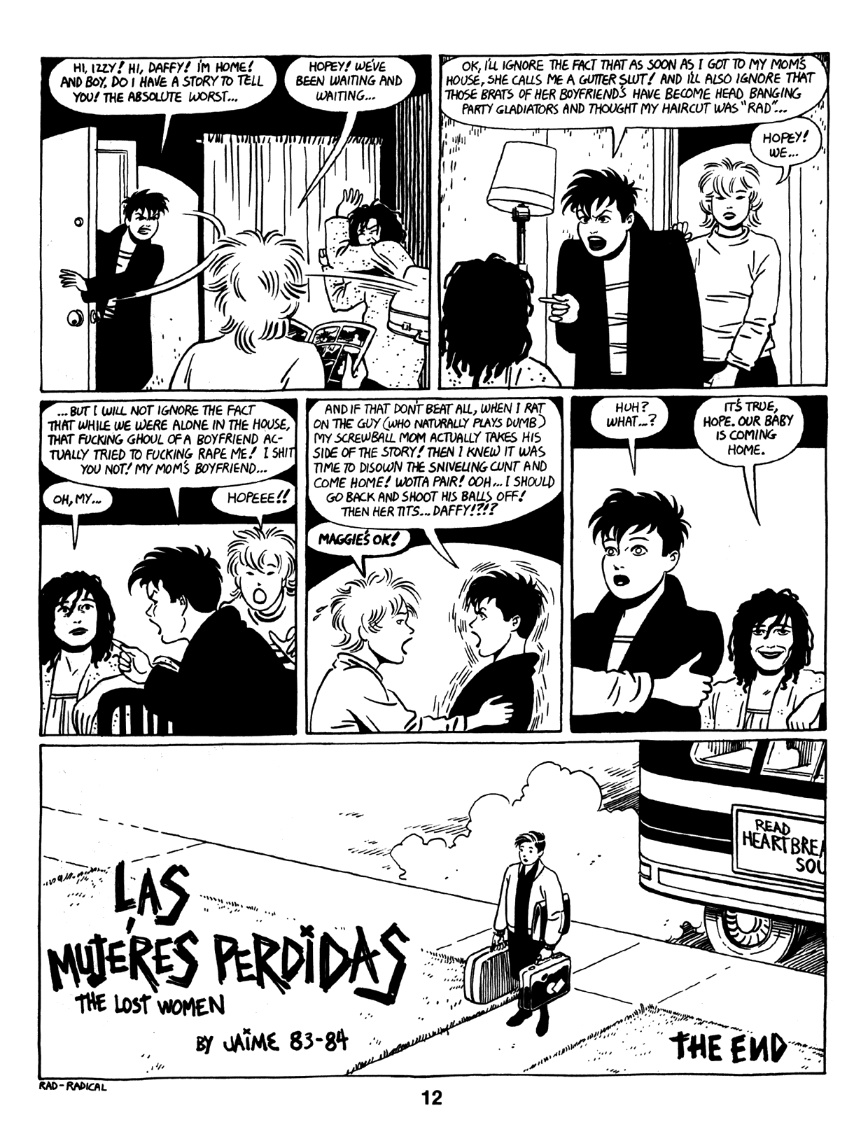 Read online Love and Rockets (1982) comic -  Issue #11 - 14