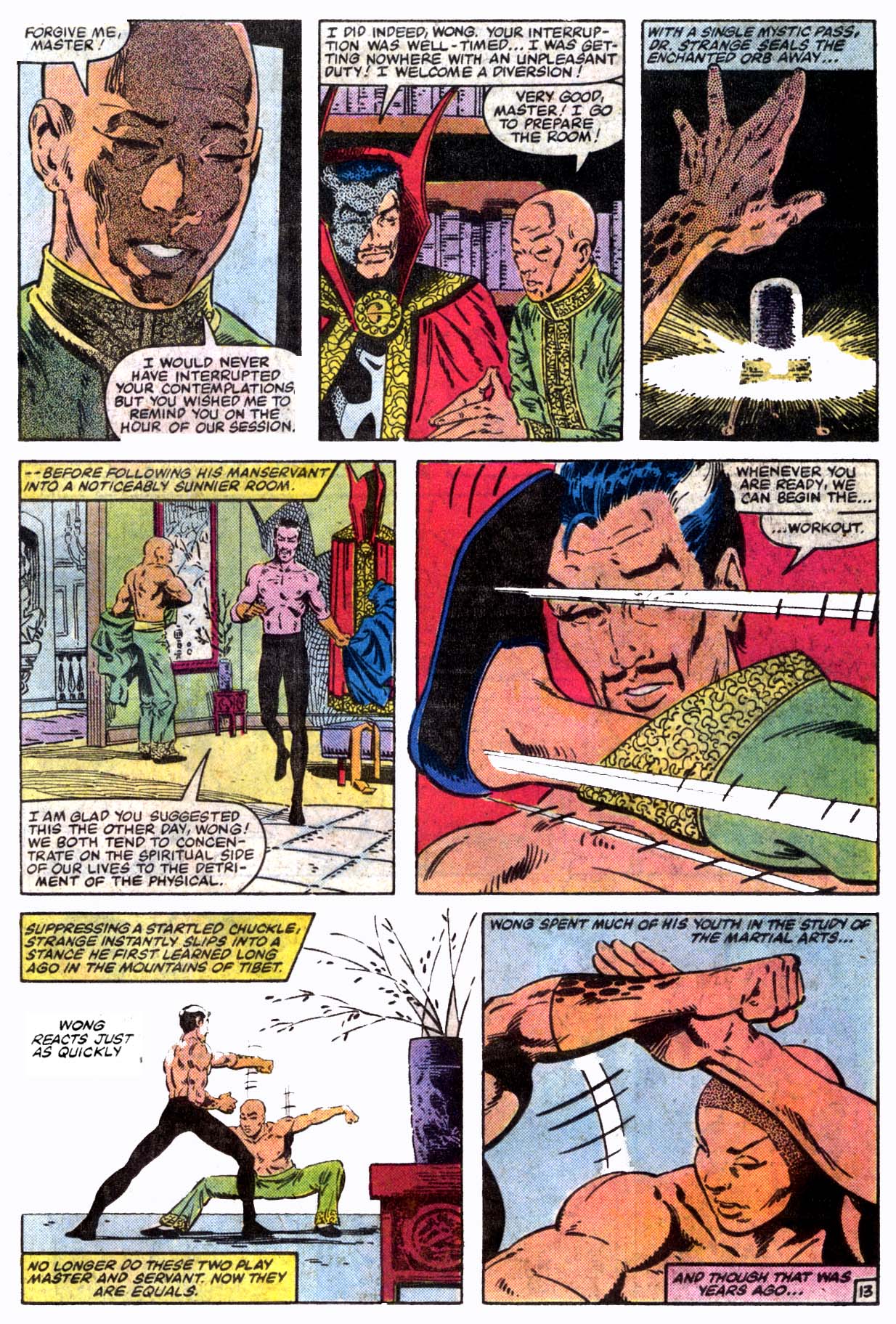Read online Doctor Strange (1974) comic -  Issue #58 - 14