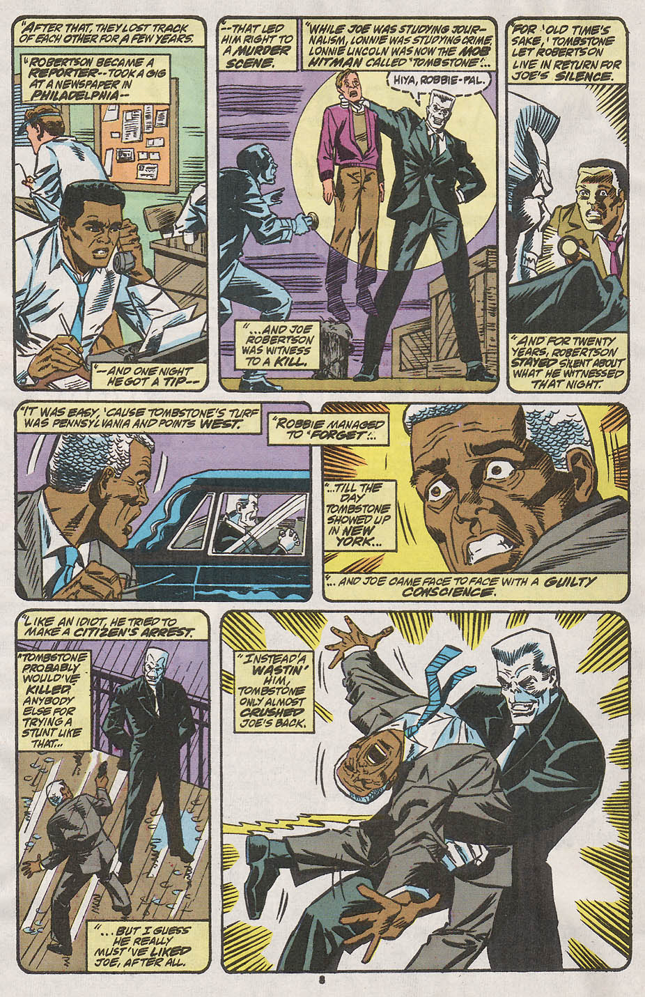 Read online Web of Spider-Man (1985) comic -  Issue #68 - 7