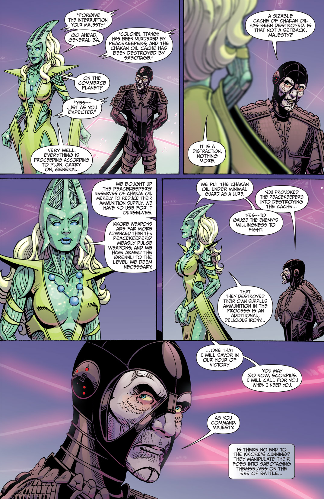 Read online Farscape: Scorpius comic -  Issue #7 - 7