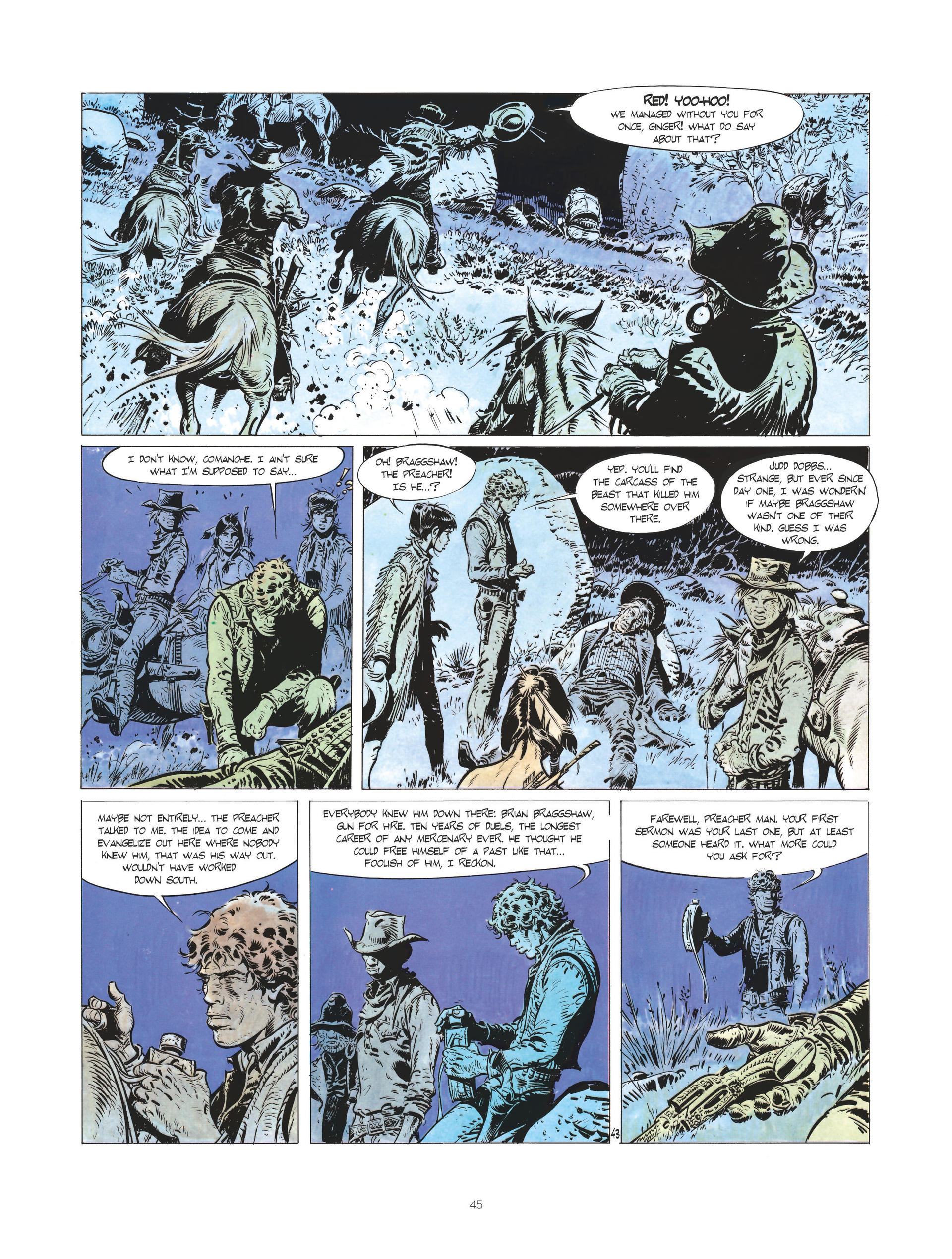 Read online Comanche comic -  Issue #3 - 45