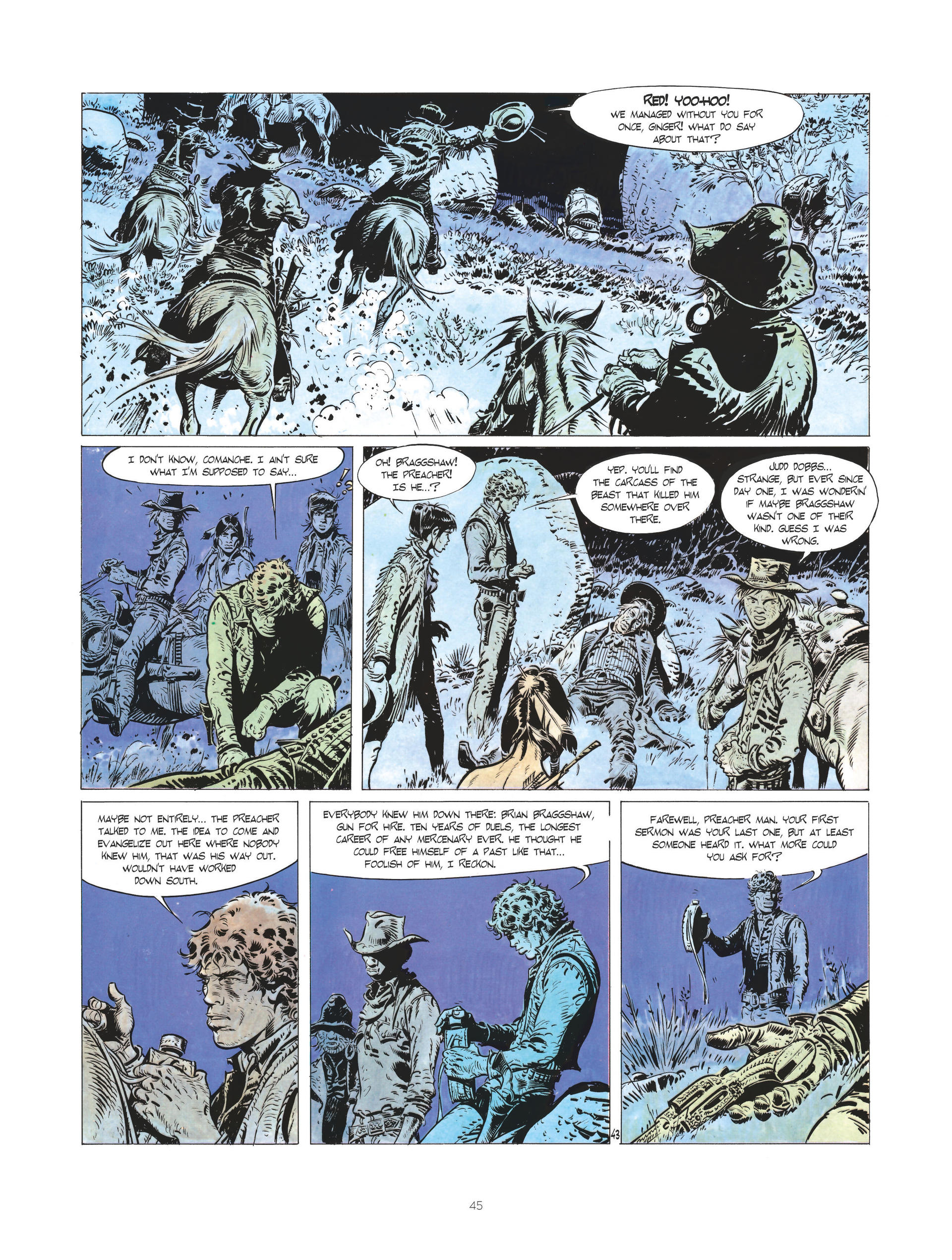 Read online Comanche comic -  Issue #3 - 45