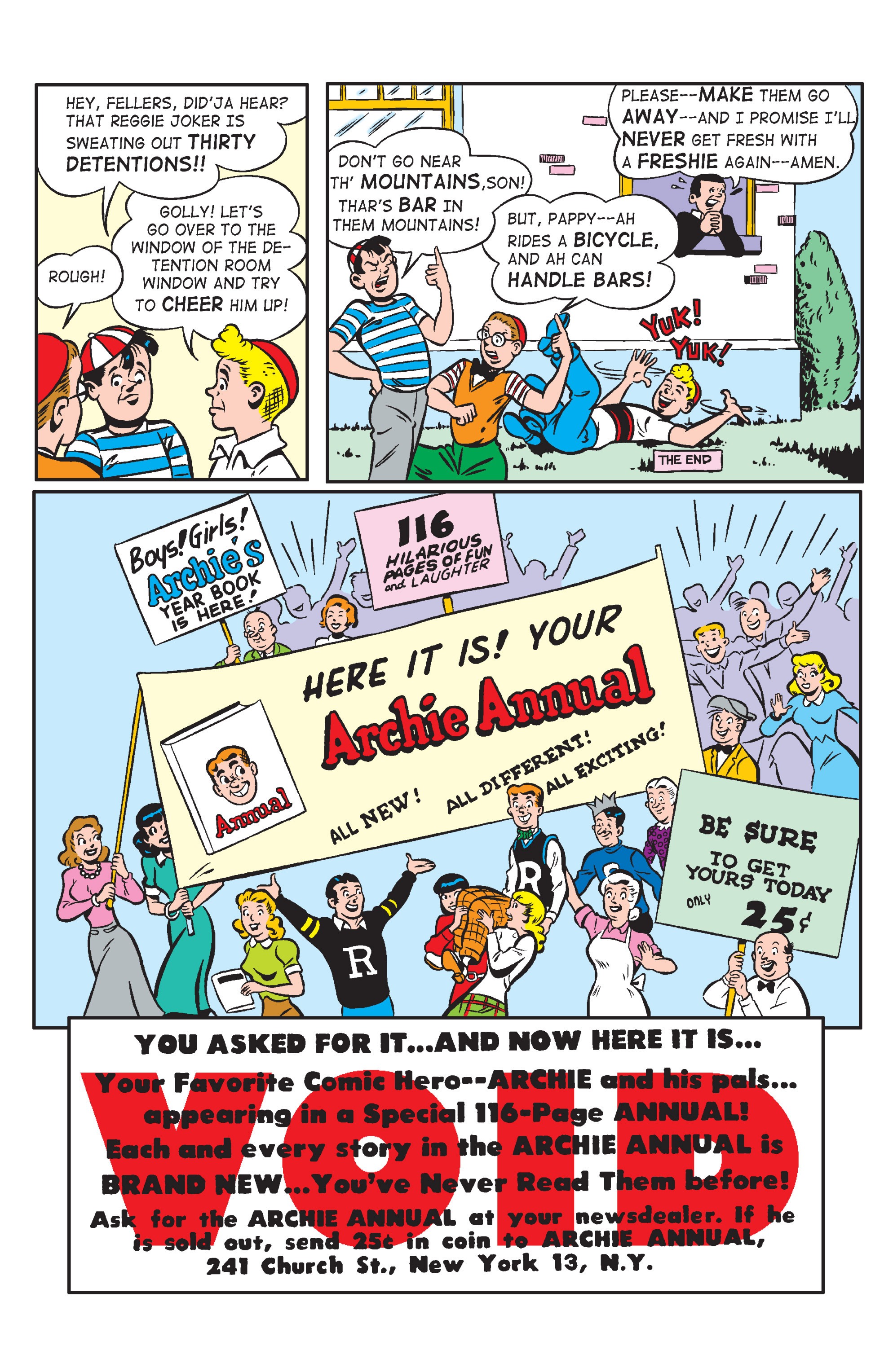 Read online Archie's Rival Reggie comic -  Issue #1 - 16