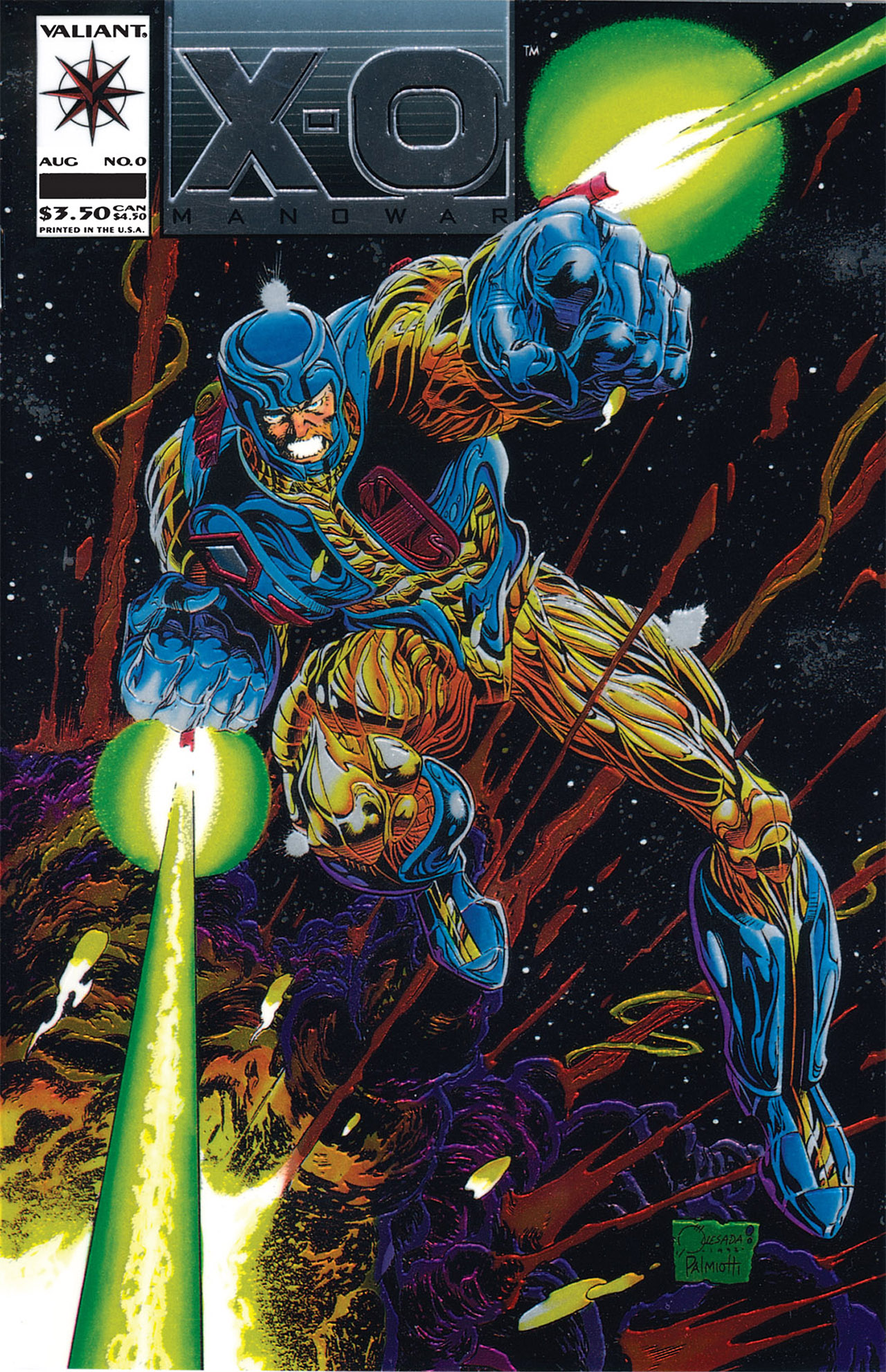 Read online X-O Manowar (1992) comic -  Issue #0 - 1