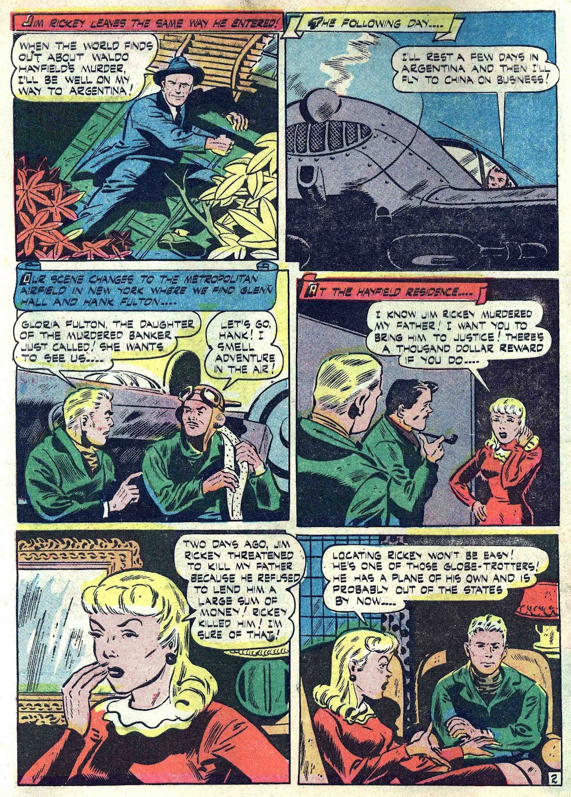 Captain Aero Comics issue 26 - Page 12