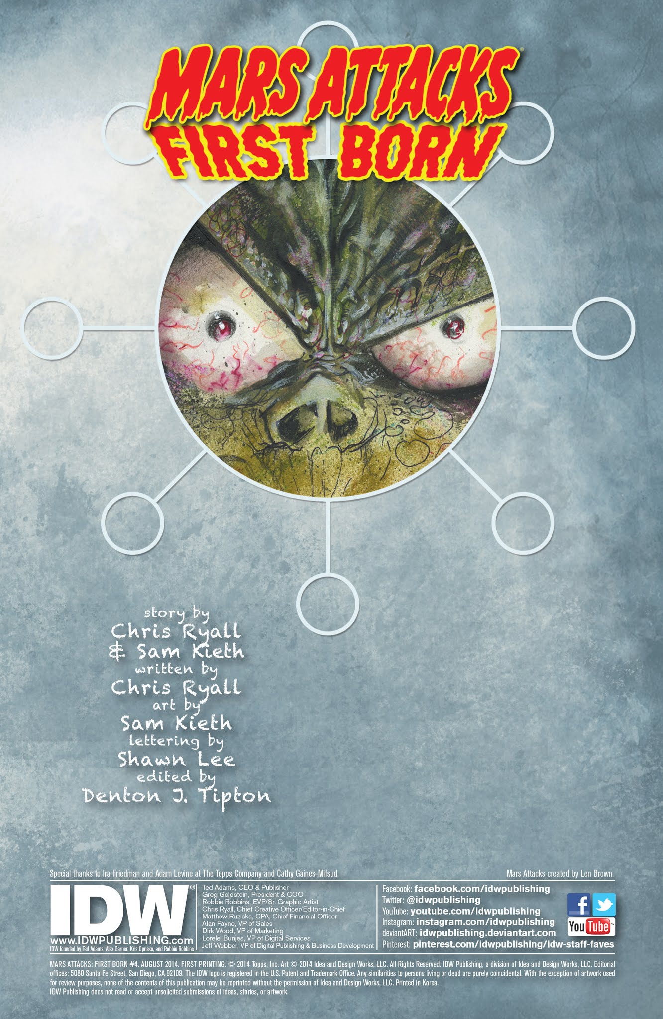 Read online Mars Attacks: First Born comic -  Issue #4 - 2