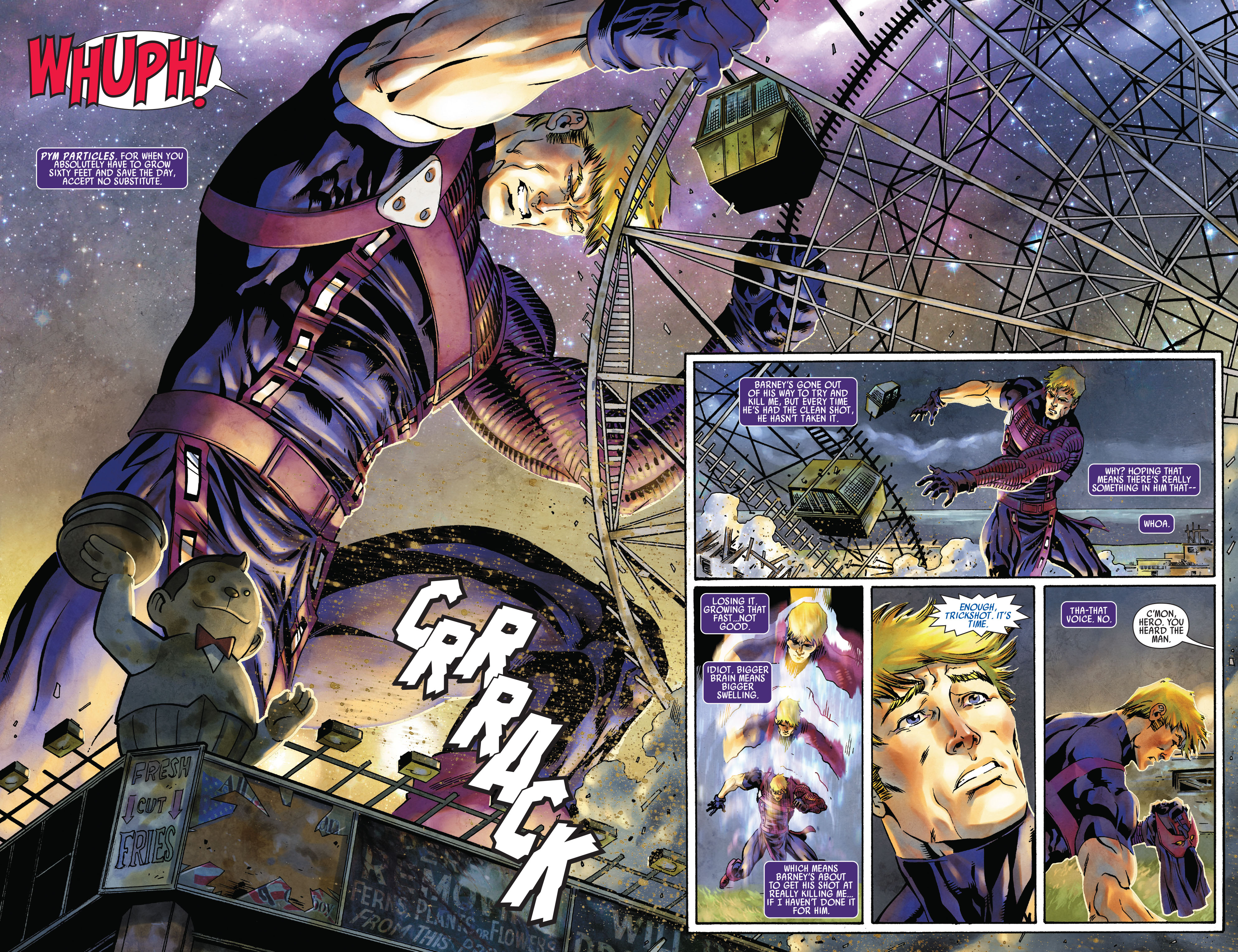 Read online Hawkeye: Blindspot comic -  Issue #3 - 16