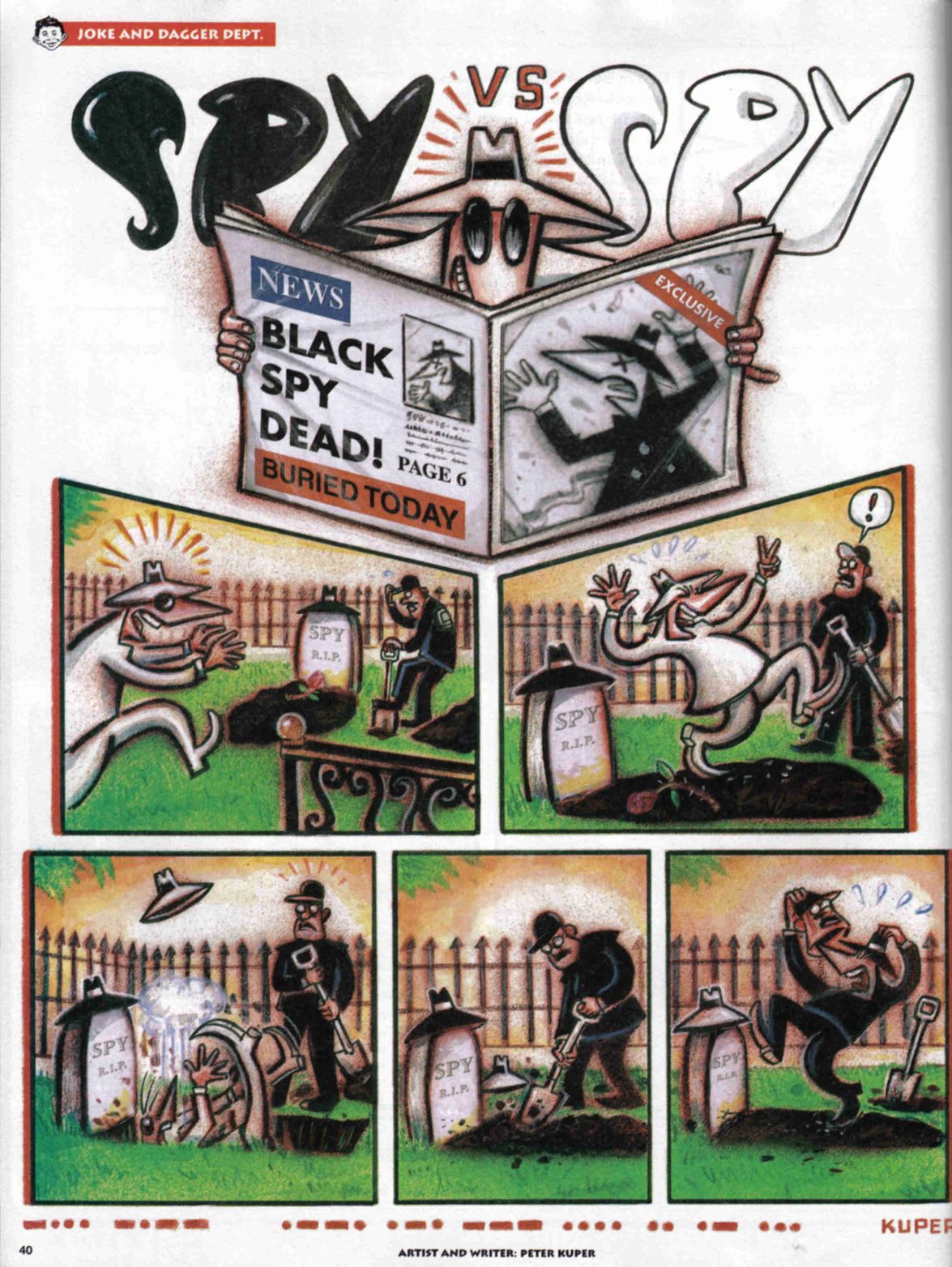 Read online Spy vs. Spy: The Complete Casebook comic -  Issue # TPB - 440