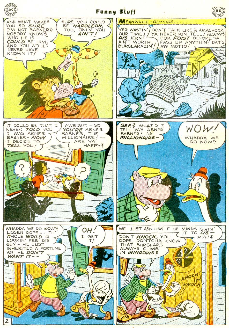 Read online Funny Stuff comic -  Issue #9 - 14