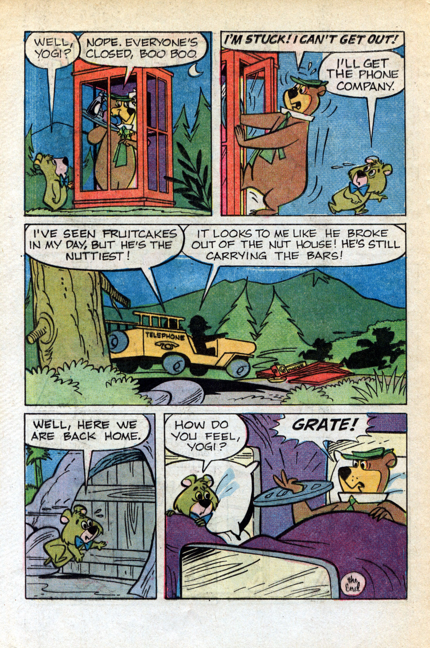 Read online Yogi Bear (1970) comic -  Issue #13 - 12