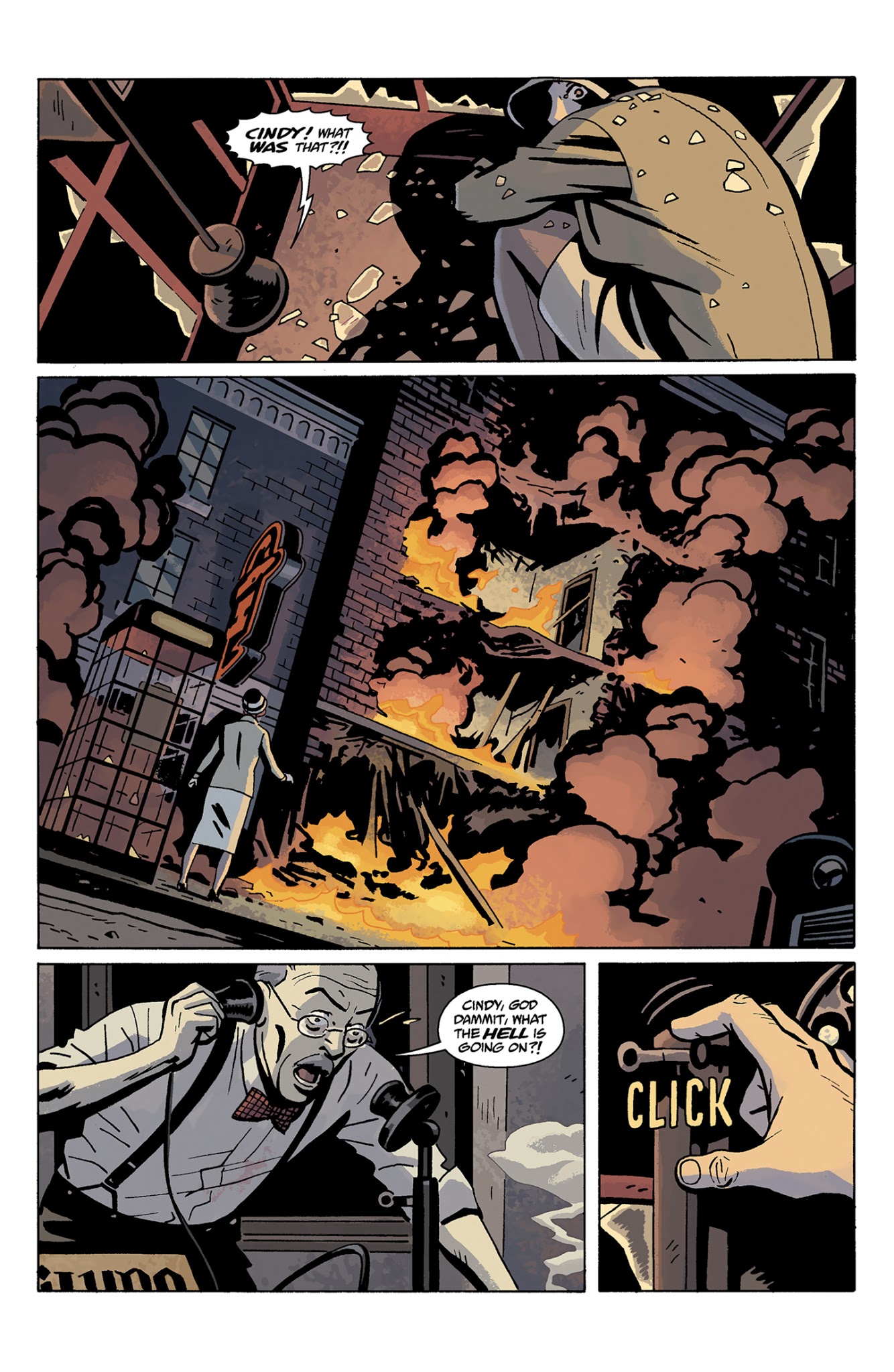 Read online Lobster Johnson: The Burning Hand comic -  Issue #4 - 3