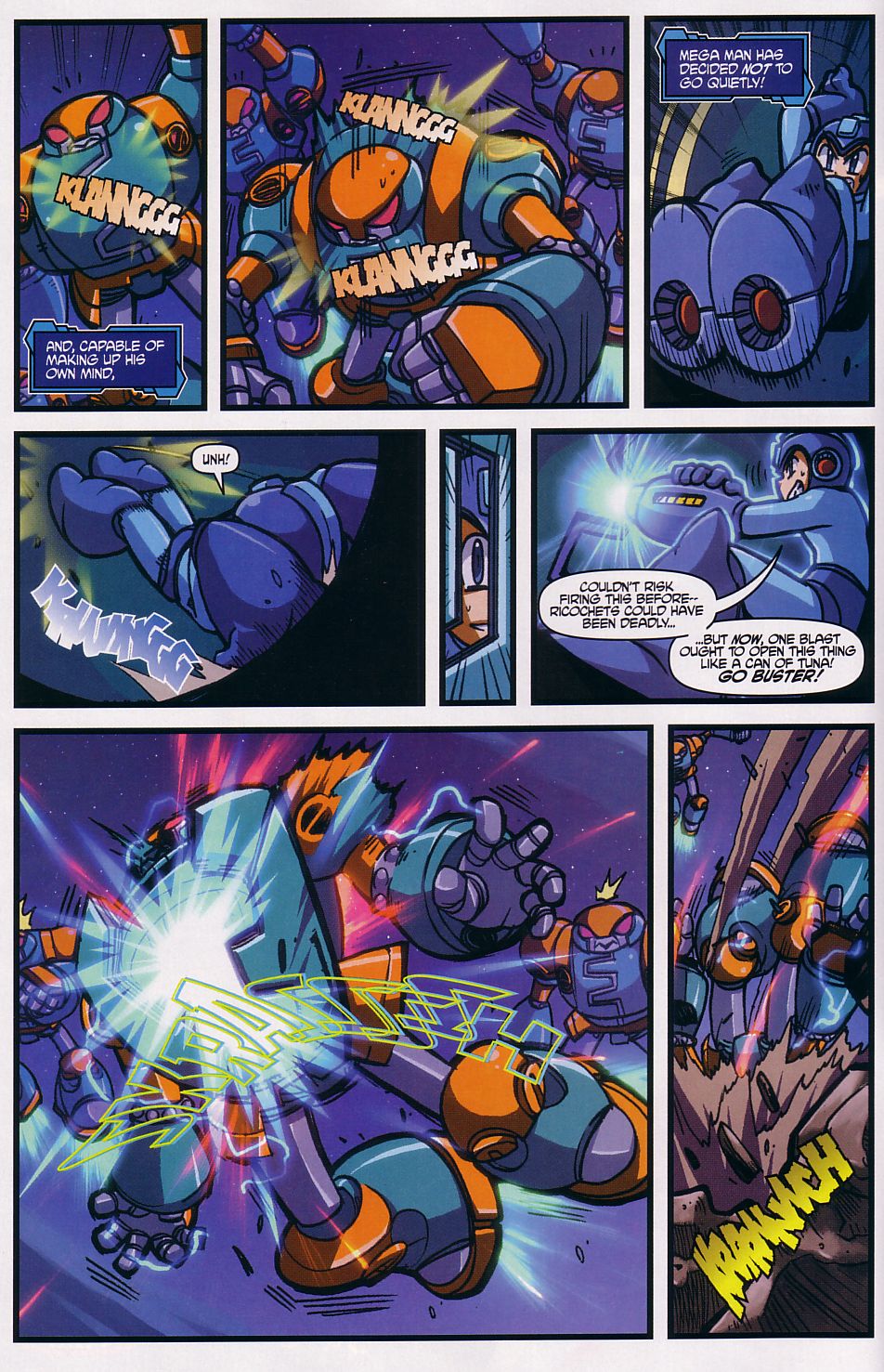 Read online Mega Man (2003) comic -  Issue #3 - 4