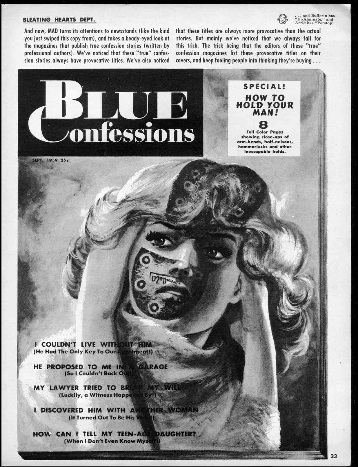 Read online MAD comic -  Issue #50 - 35