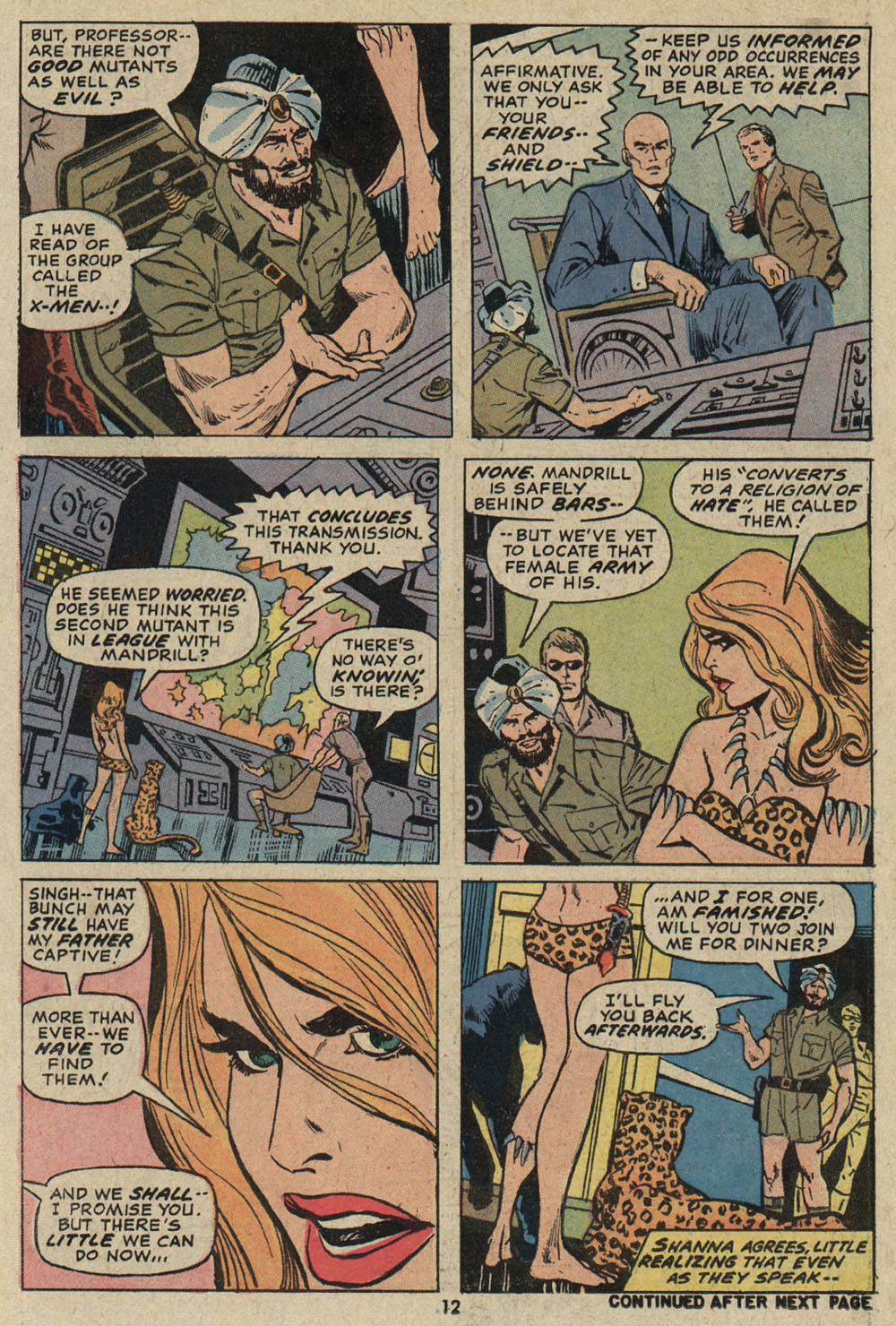 Read online Shanna, the She-Devil (1972) comic -  Issue #5 - 10