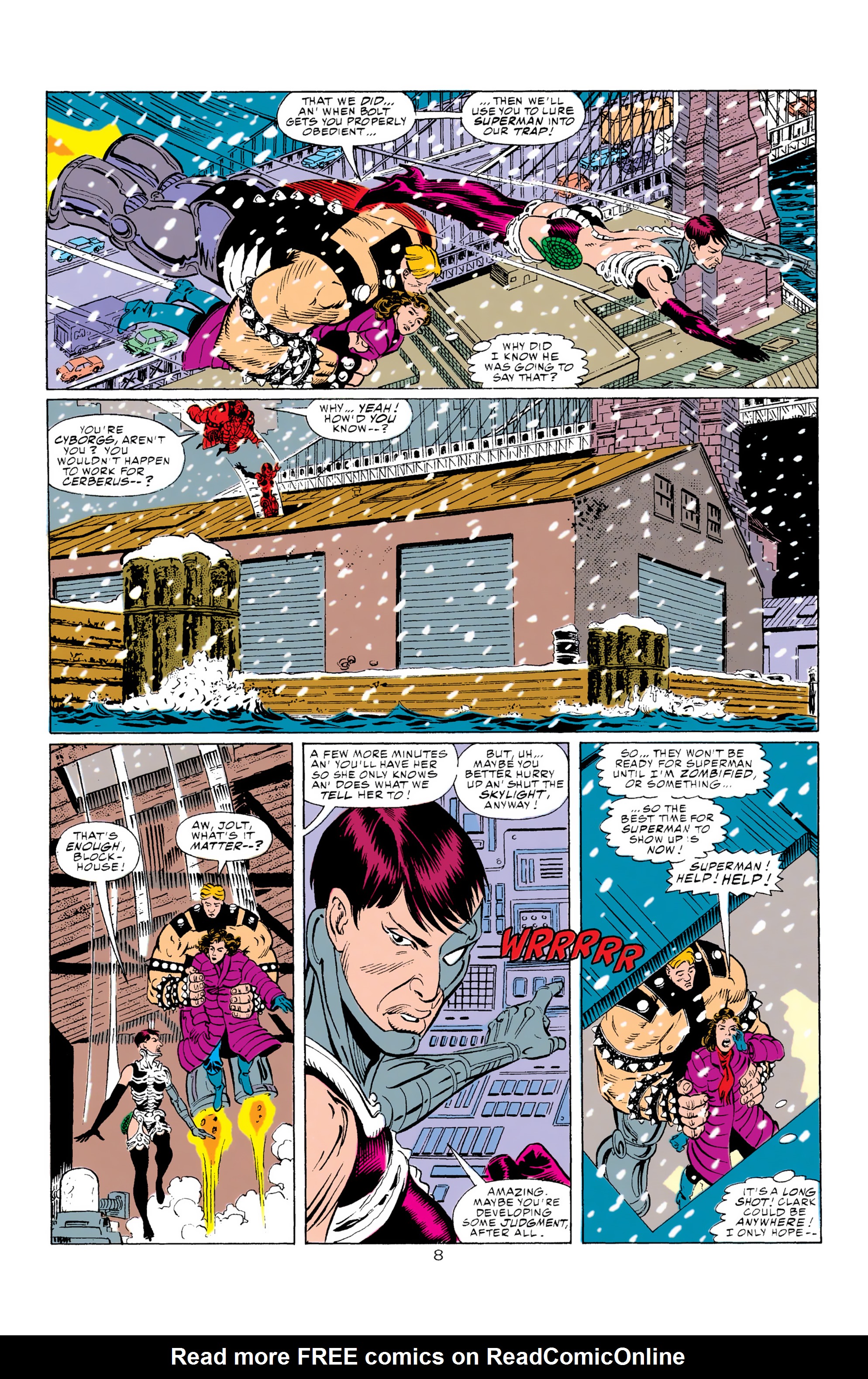 Read online Superman: The Man of Steel (1991) comic -  Issue #8 - 8