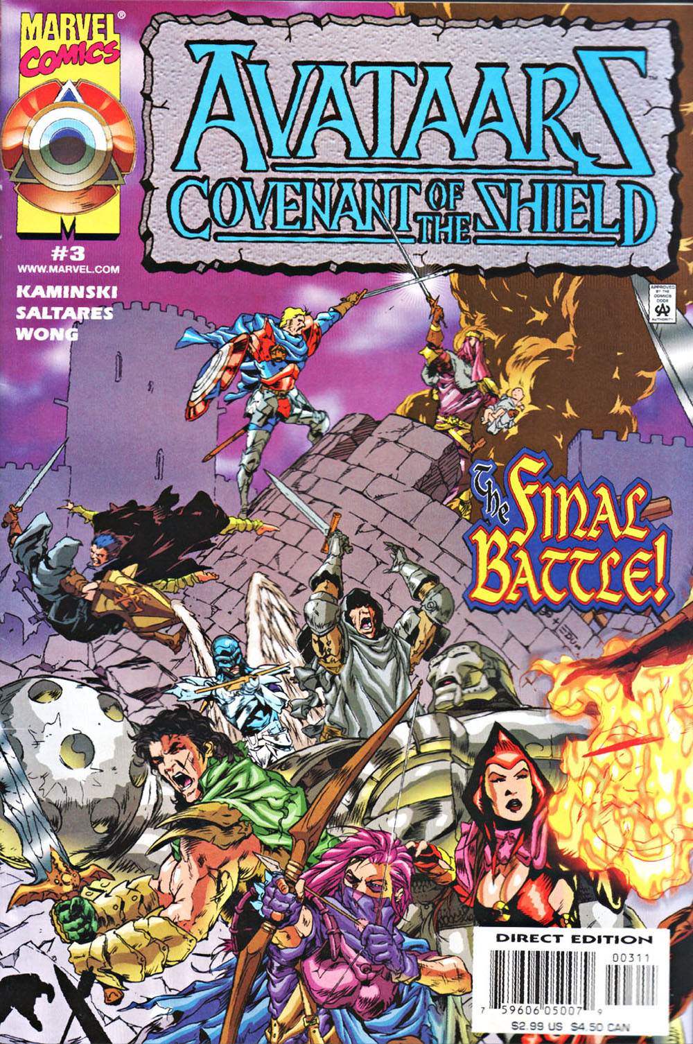 Read online Avataars: Covenant of the Shield comic -  Issue #3 - 1