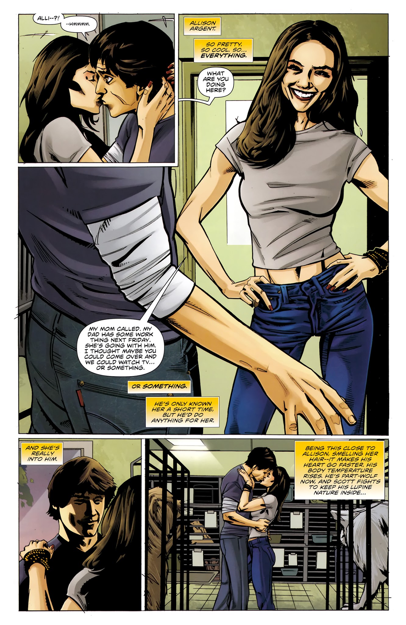 Read online Teen Wolf comic -  Issue #1 - 4