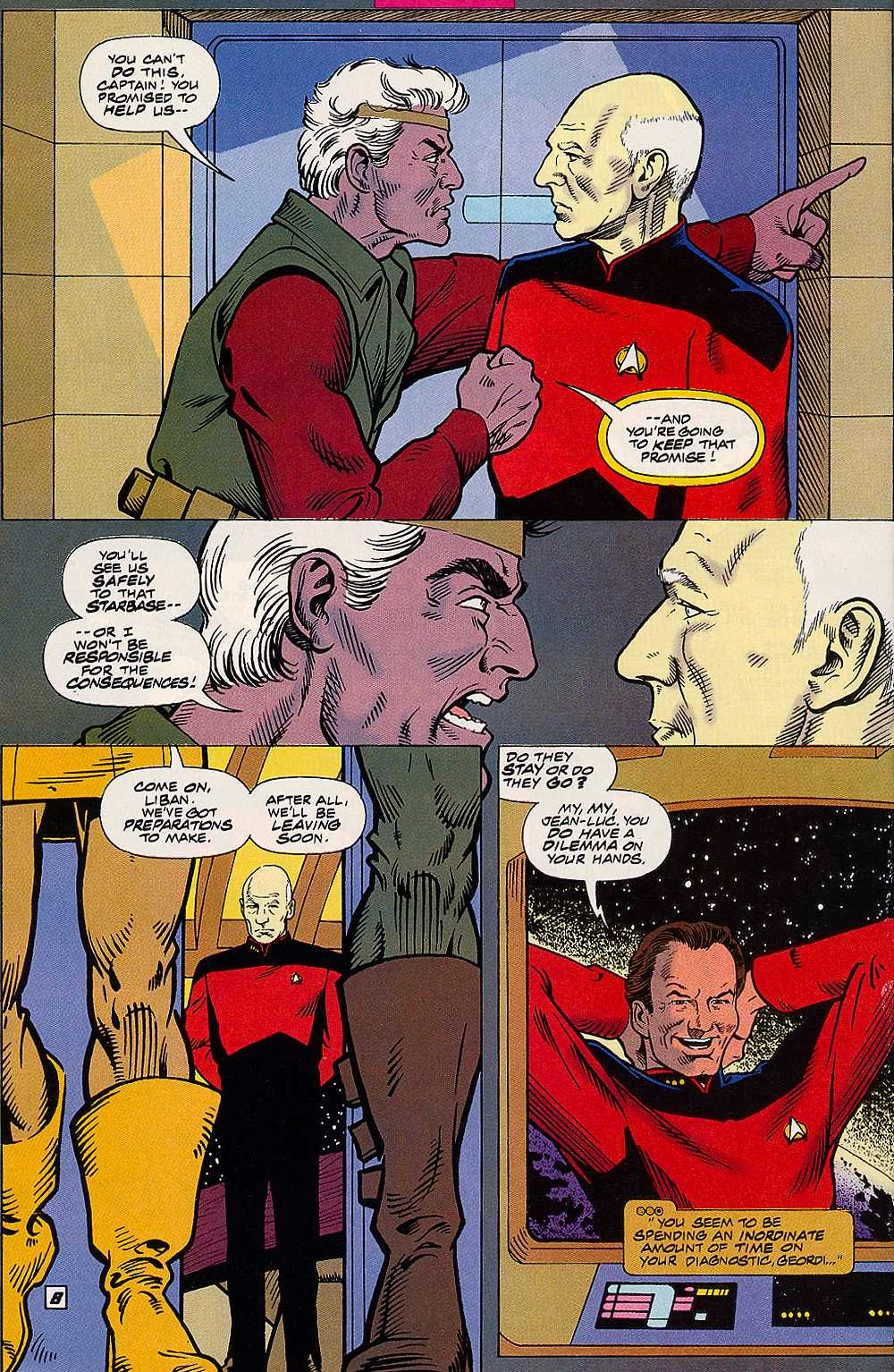 Read online Star Trek: The Next Generation (1989) comic -  Issue #80 - 12