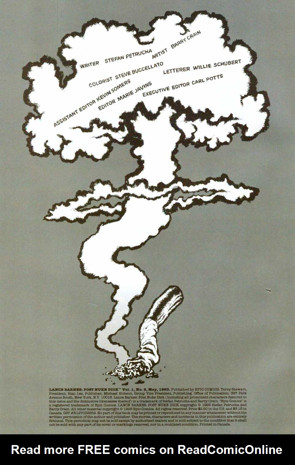 Read online Lance Barnes: Post Nuke Dick comic -  Issue #2 - 2
