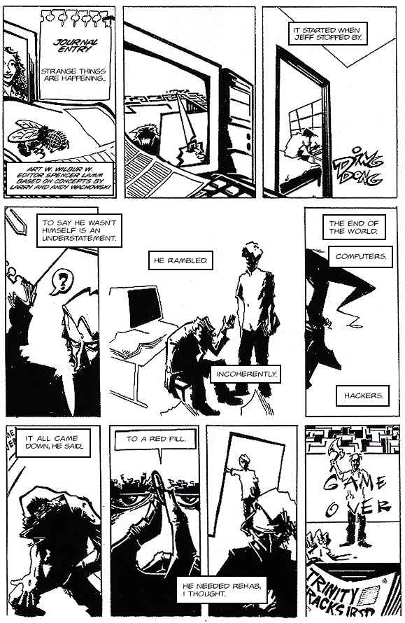 Read online The Matrix Comics comic -  Issue # _The Man Who New Too Much - 1