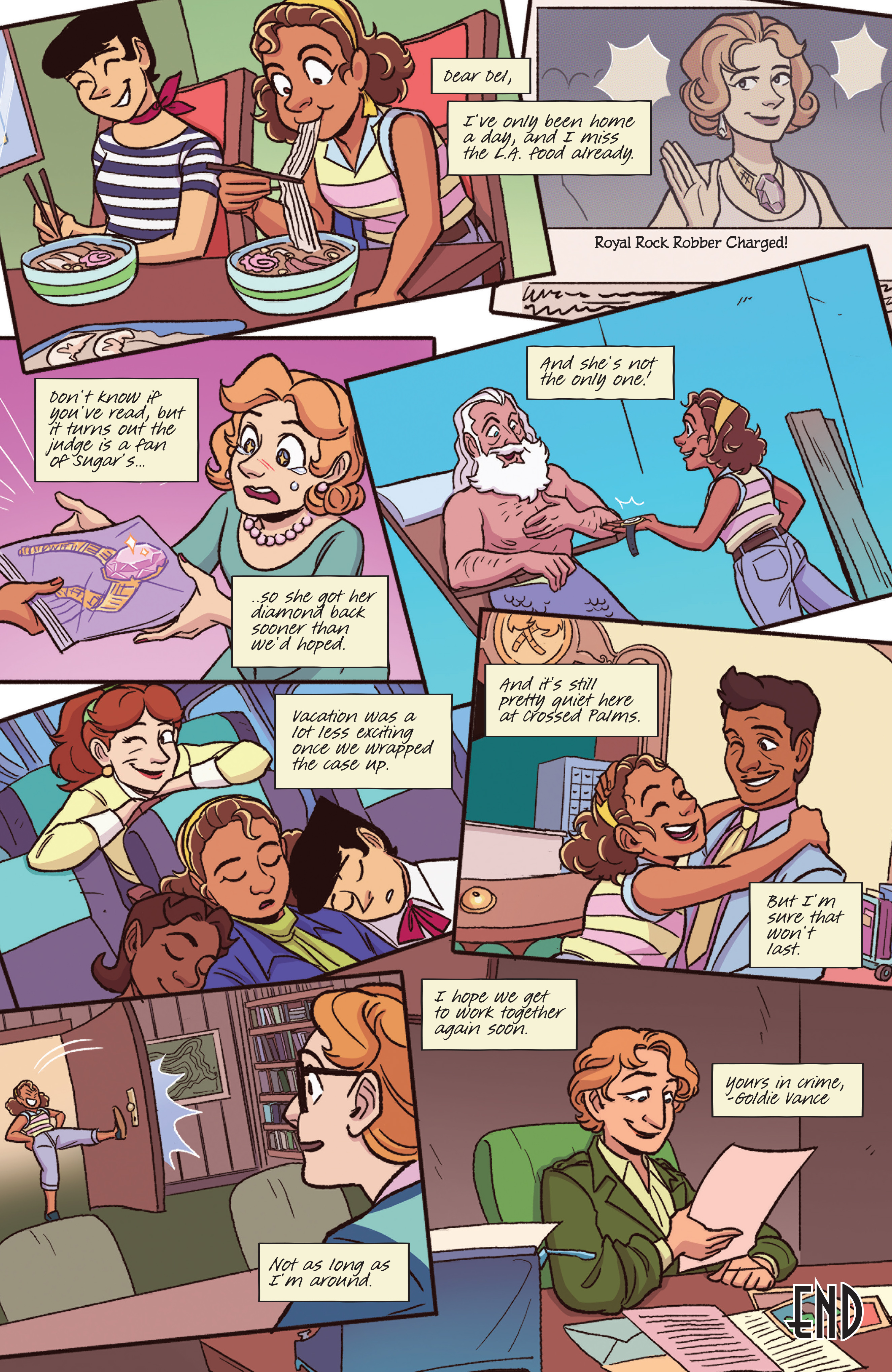 Read online Goldie Vance comic -  Issue # _TPB 5 - 98