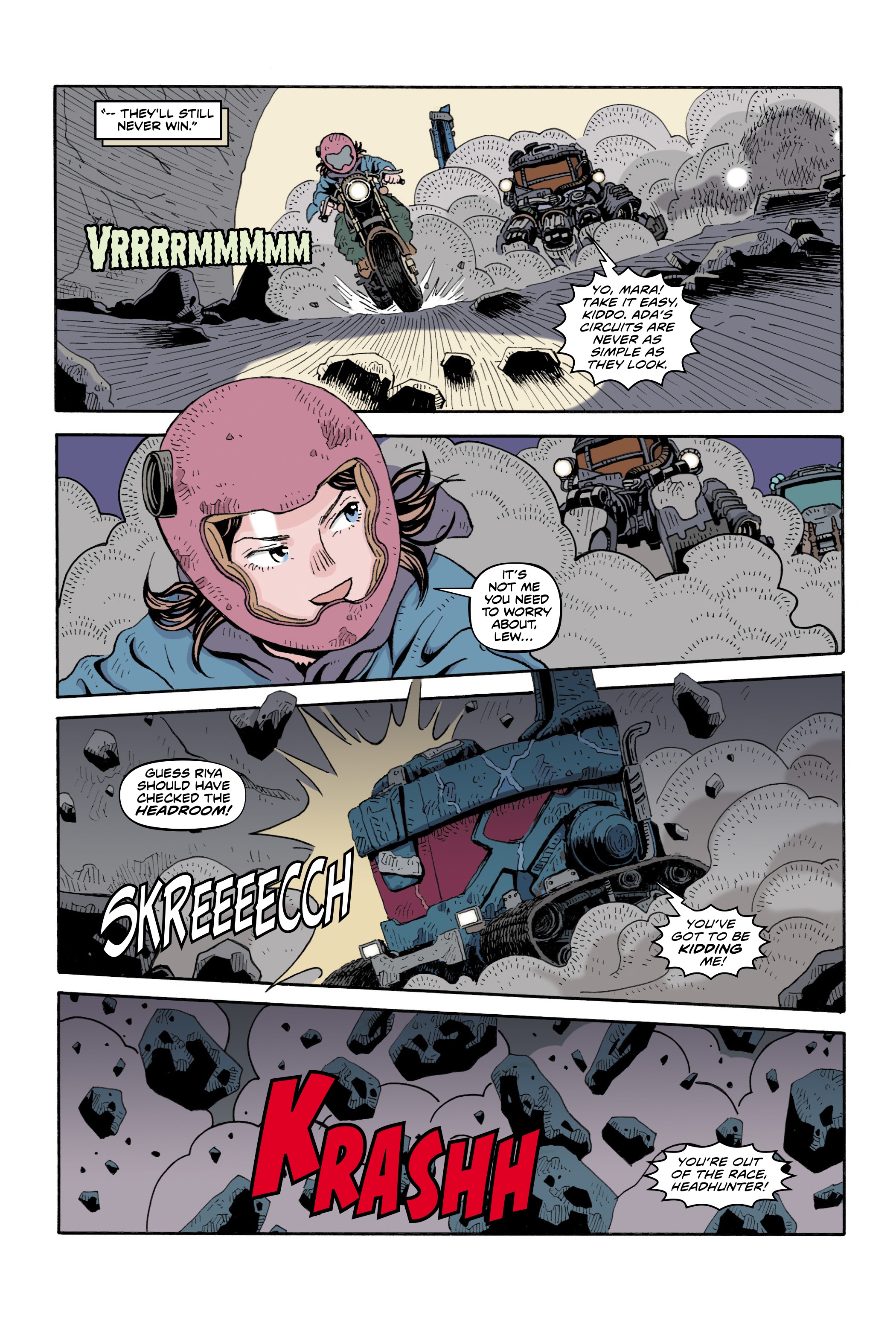 Read online Pacific Rim: Amara comic -  Issue # TPB - 38